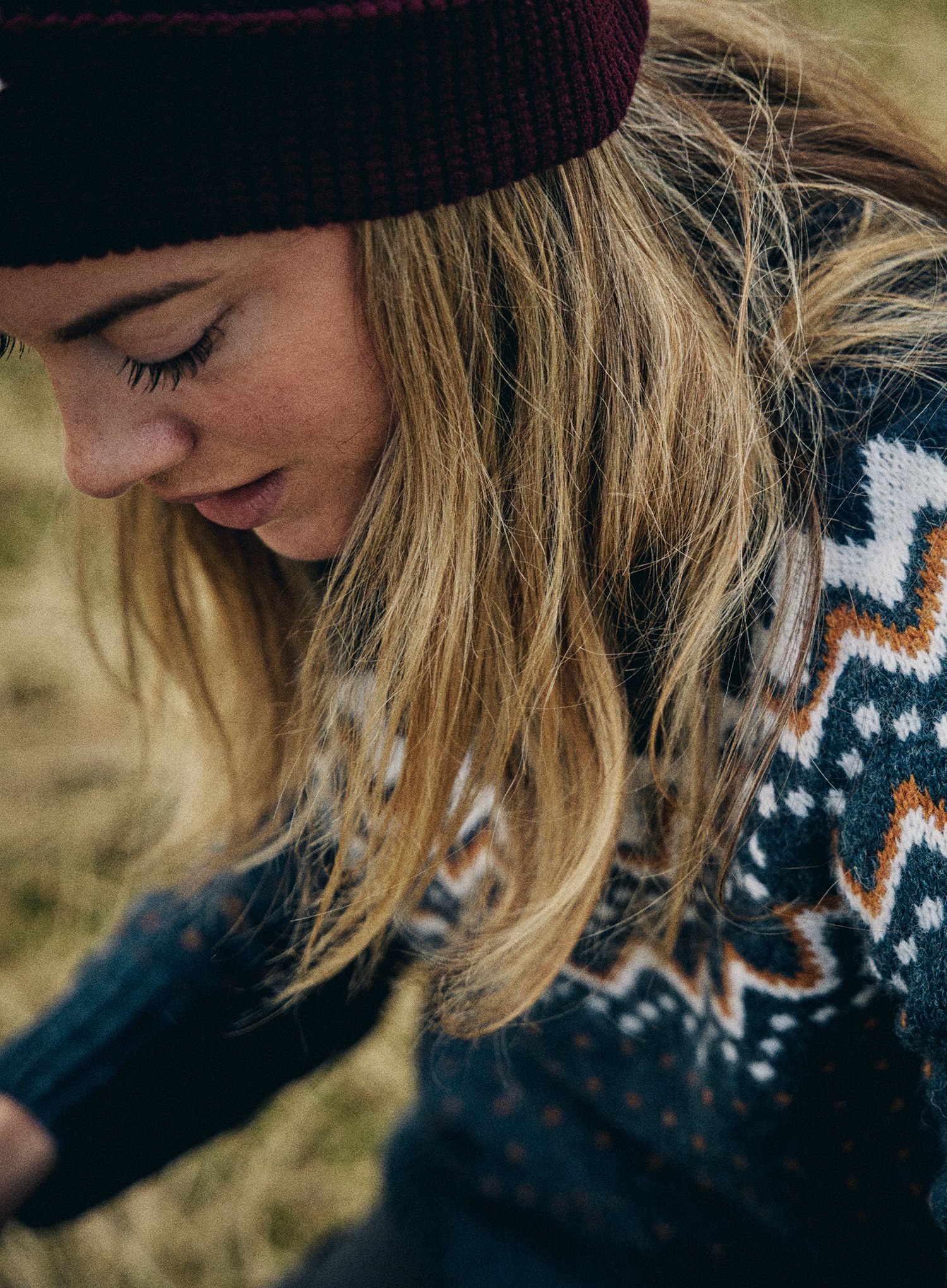 Ženski džemper Fjallraven Övik Knit Roller Neck - navy-dark navy