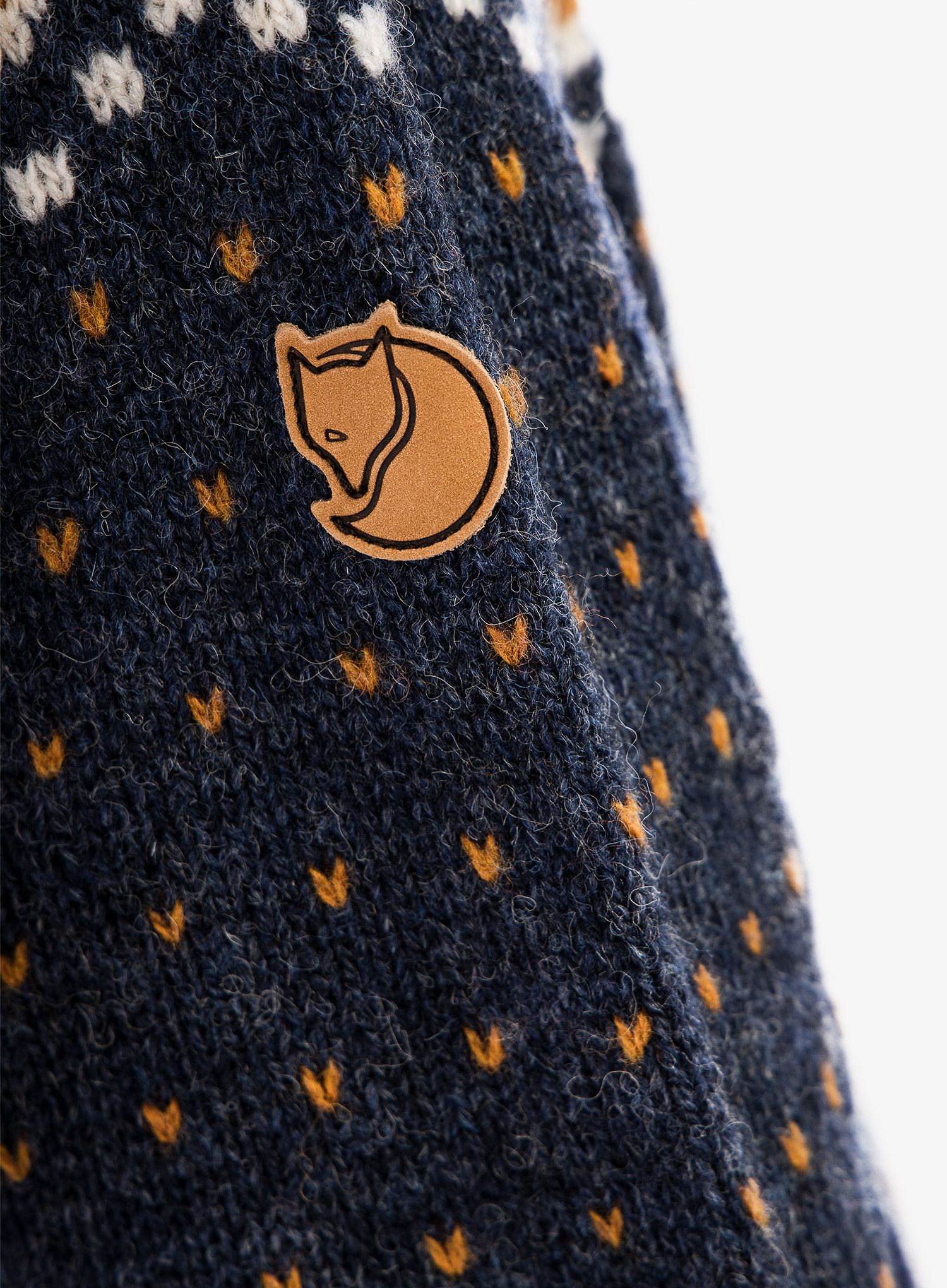 Ženski džemper Fjallraven Övik Knit Roller Neck - navy-dark navy
