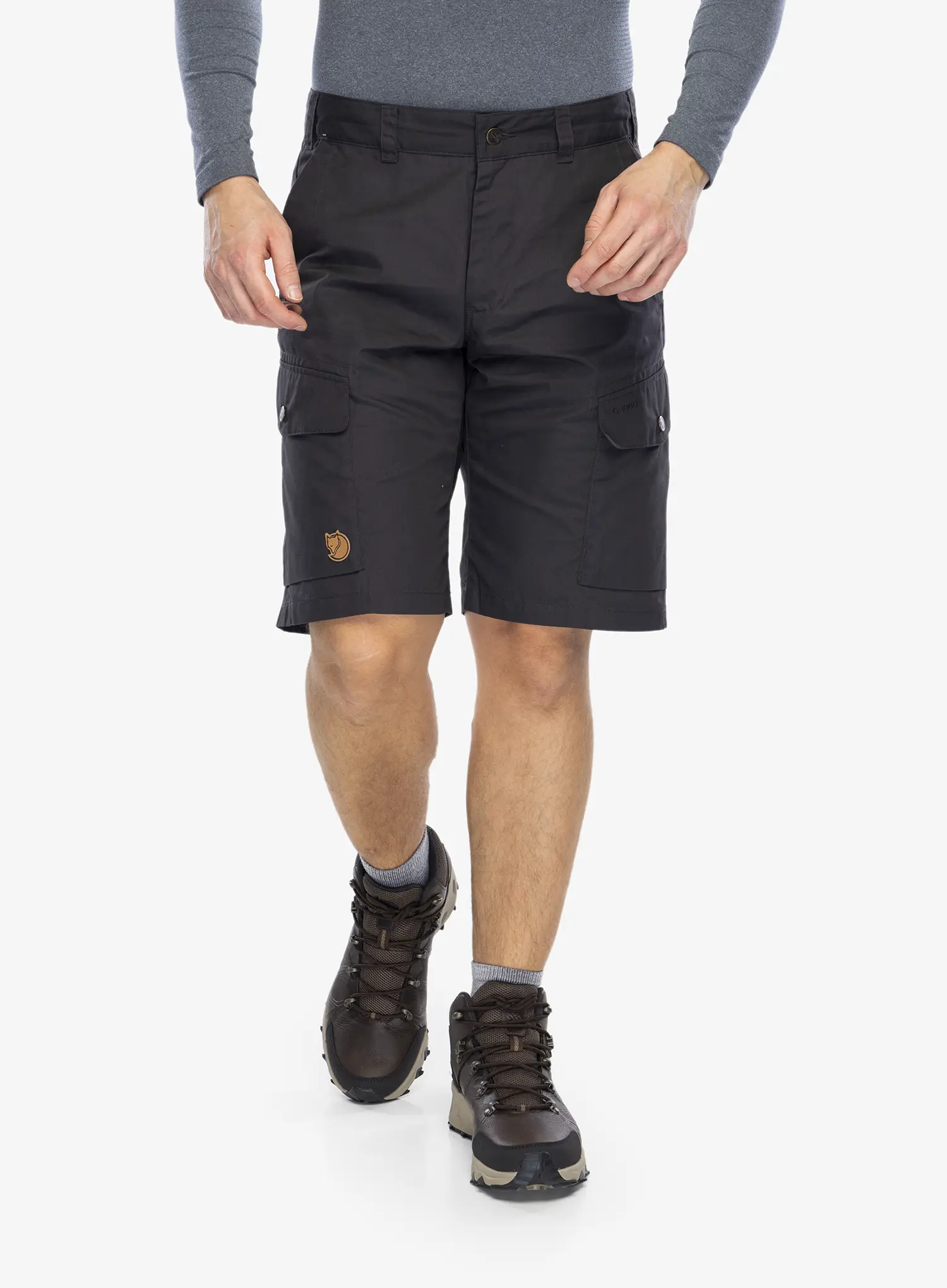 Muške kratke hlače Fjallraven Ruaha Shorts - dark grey