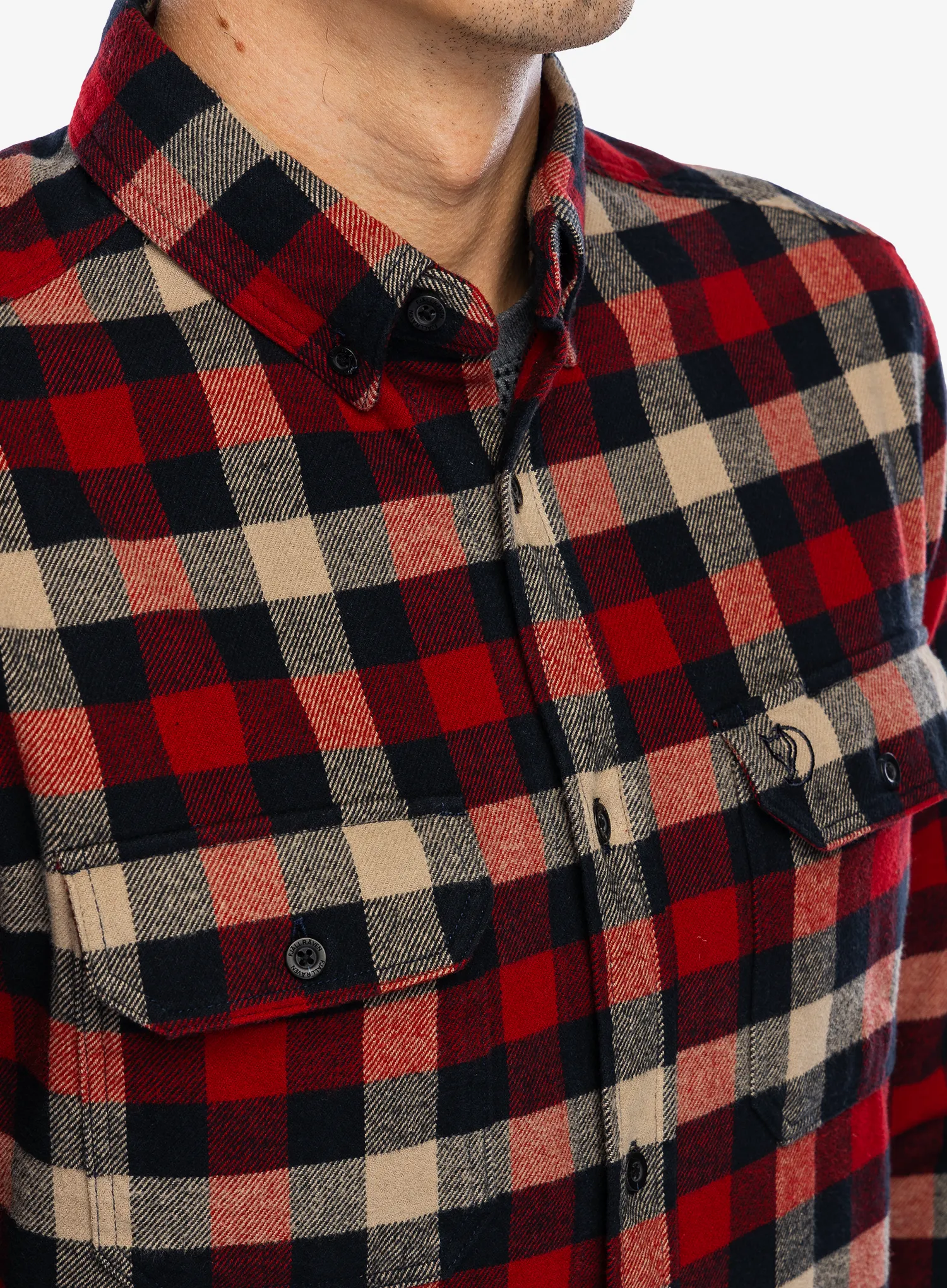Planinarska košulja Fjallraven Skog Shirt - dark navy/red