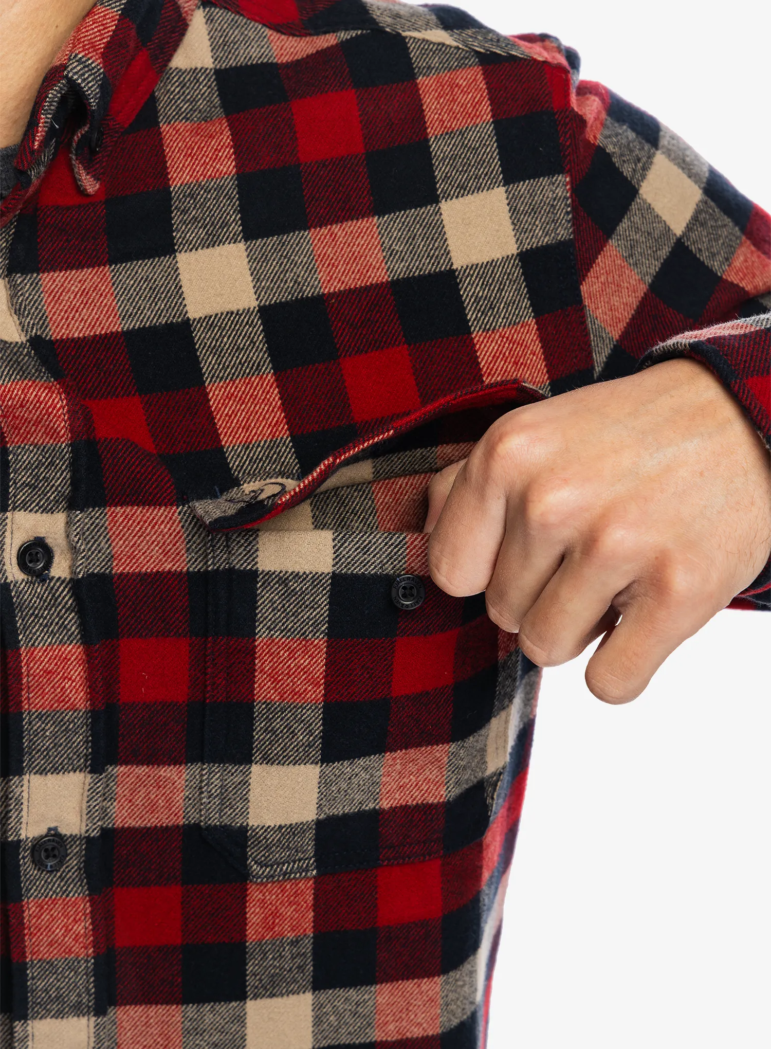 Planinarska košulja Fjallraven Skog Shirt - dark navy/red