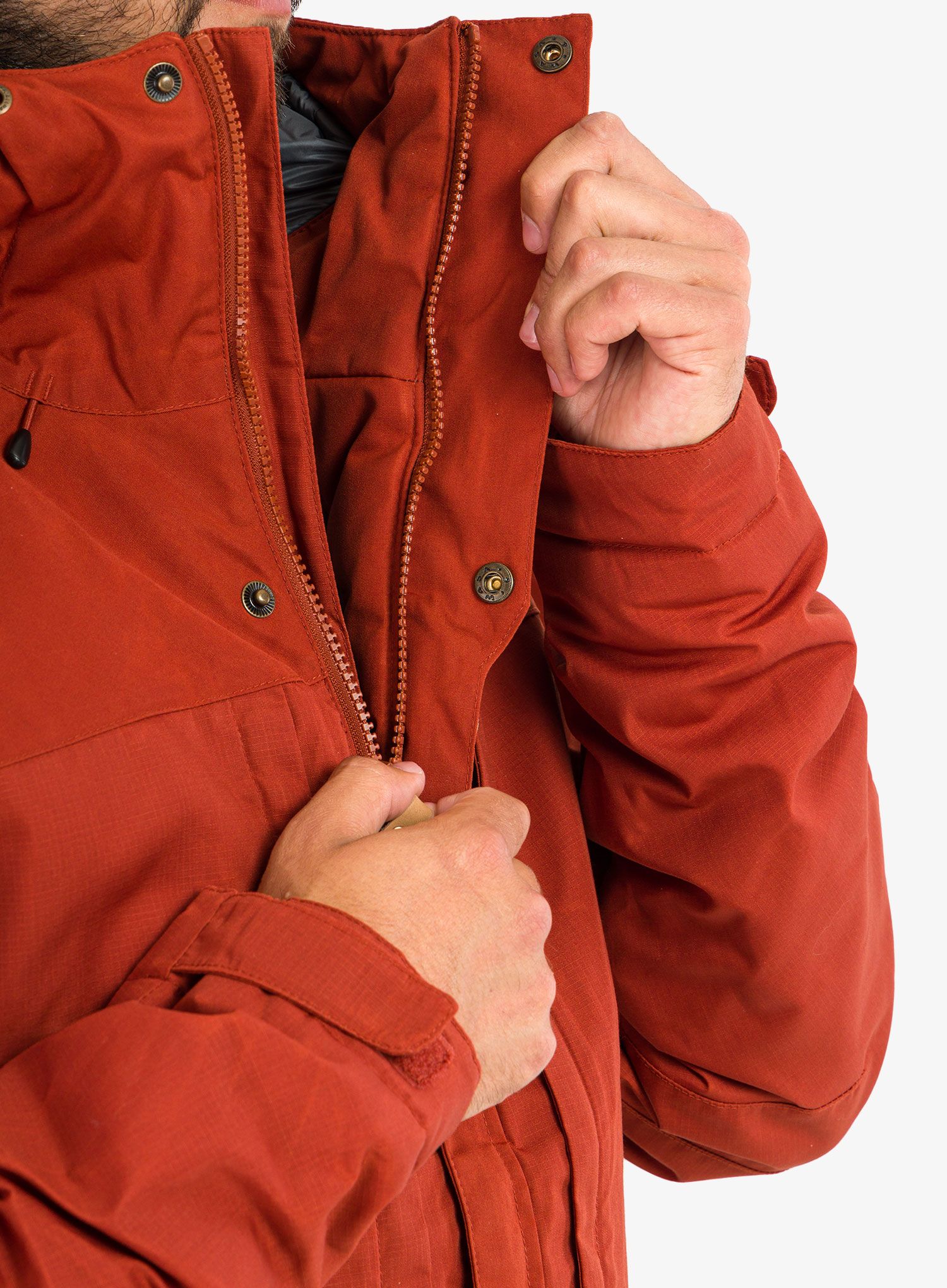 Zimska jakna Fjallraven Skogso Padded Jacket - autumn leaf
