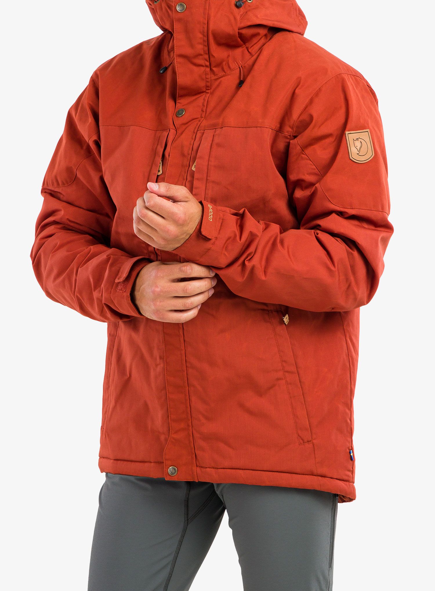 Zimska jakna Fjallraven Skogso Padded Jacket - autumn leaf