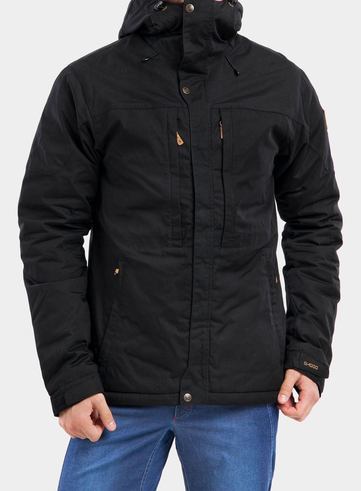 Zimska jakna Fjallraven Skogso Padded Jacket - black