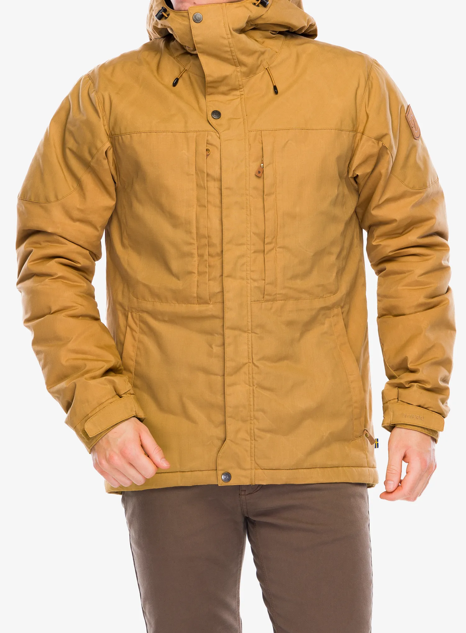 Zimska jakna Fjallraven Skogso Padded Jacket - buckwheat brown