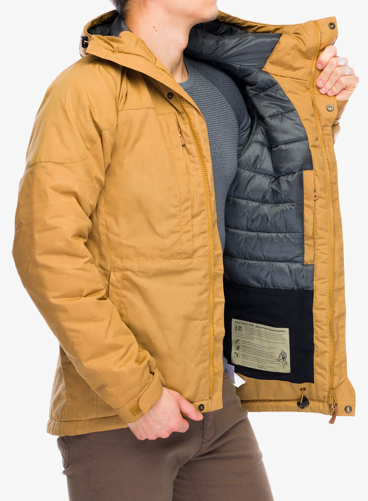 Zimska jakna Fjallraven Skogso Padded Jacket - buckwheat brown