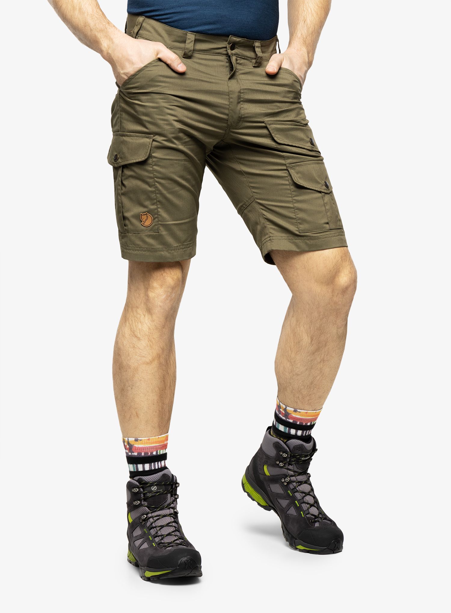 Muške kratke hlače Fjallraven Vidda Pro Lite Shorts - laurel green