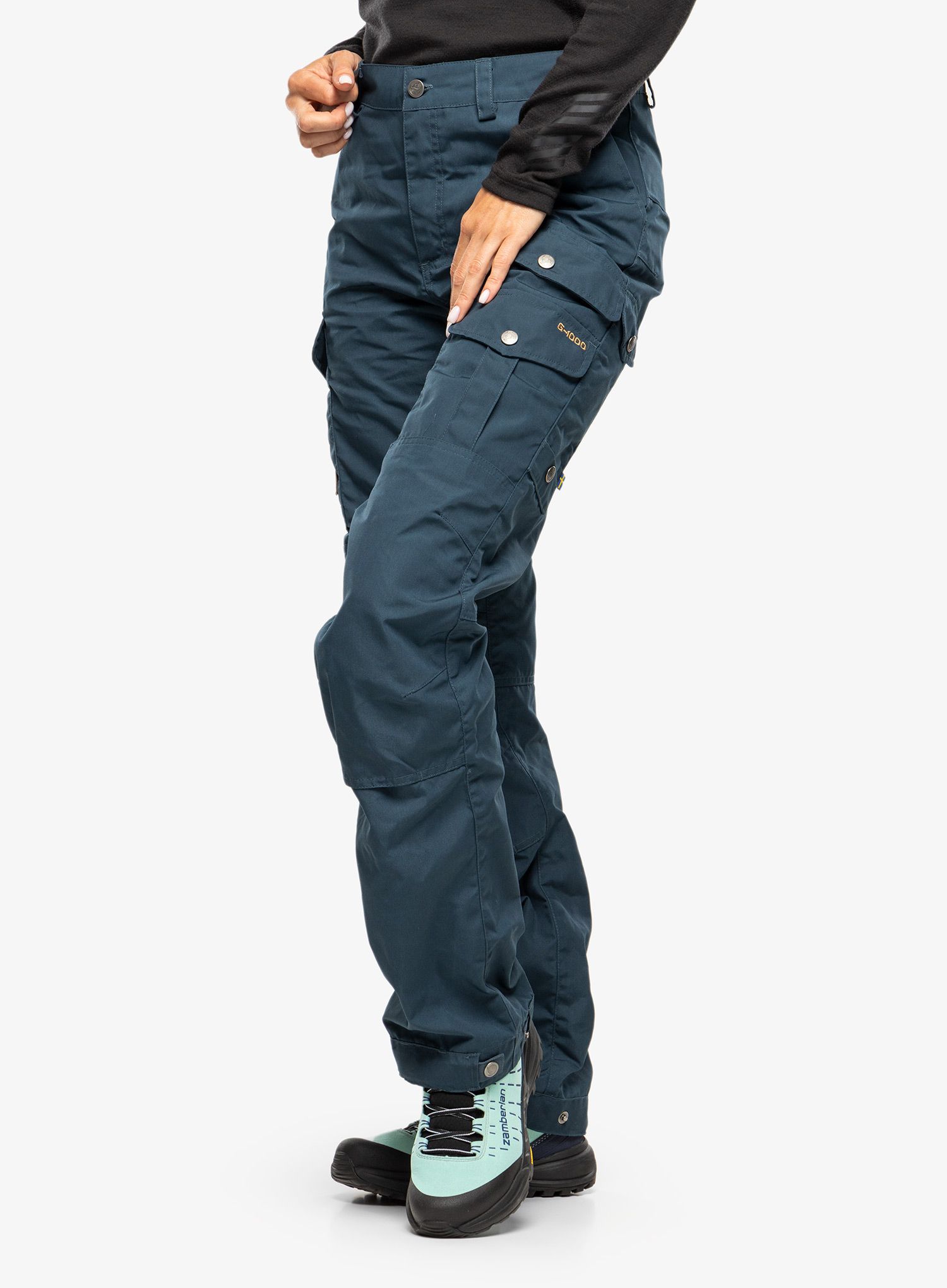 Ženske trekking hlače Fjallraven Vidda Pro Trousers - mountain blue
