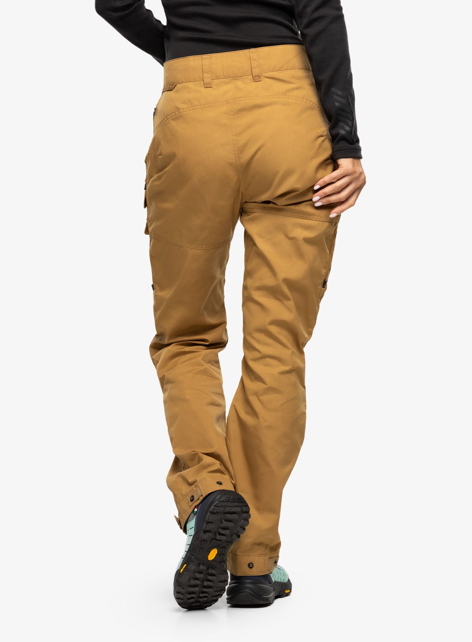 Ženske trekking hlače Fjallraven Vidda Pro Ventilated Trs - buckwheat brown