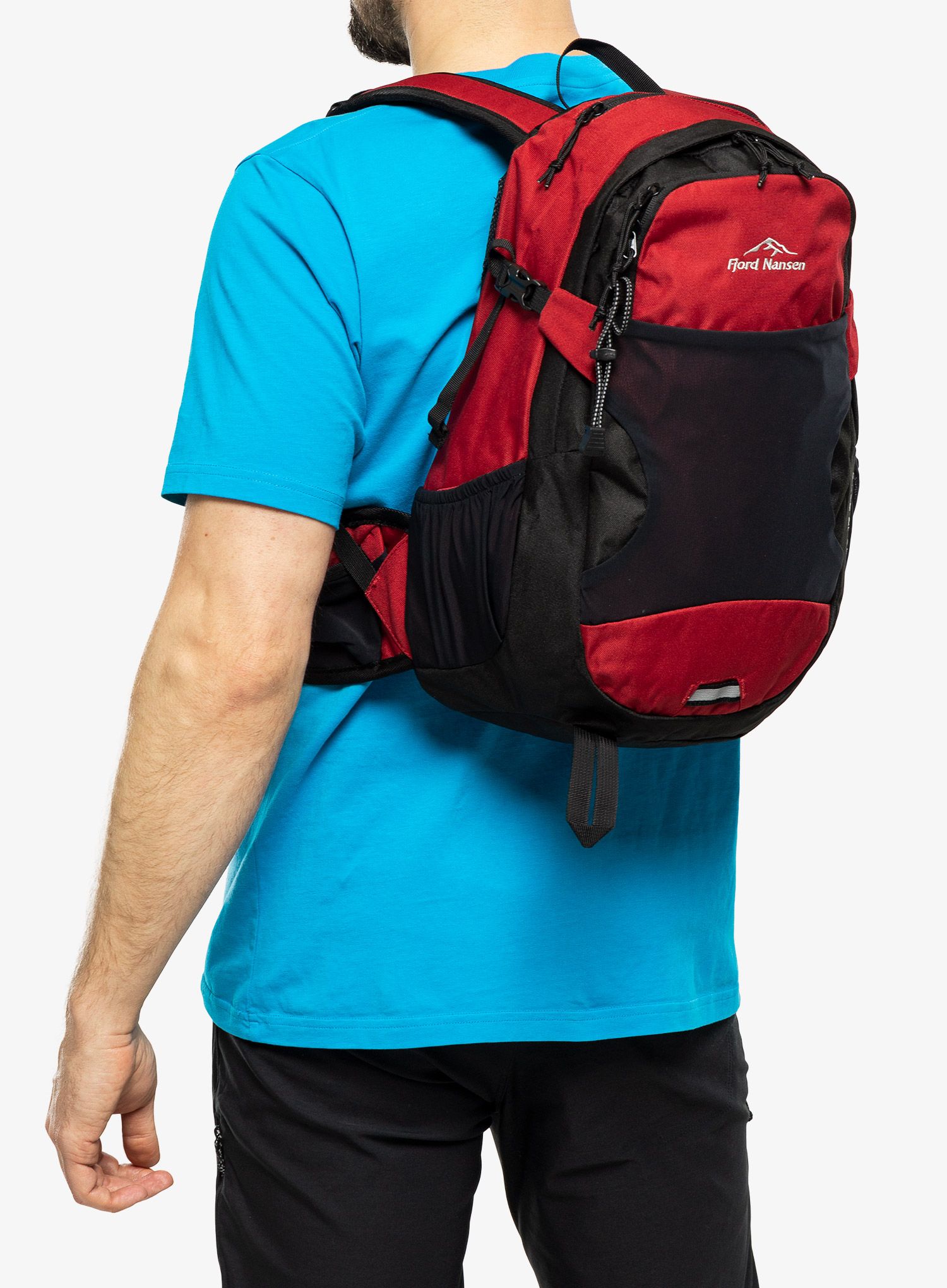 Ruksak Fjord Nansen Rago 18 - red/black