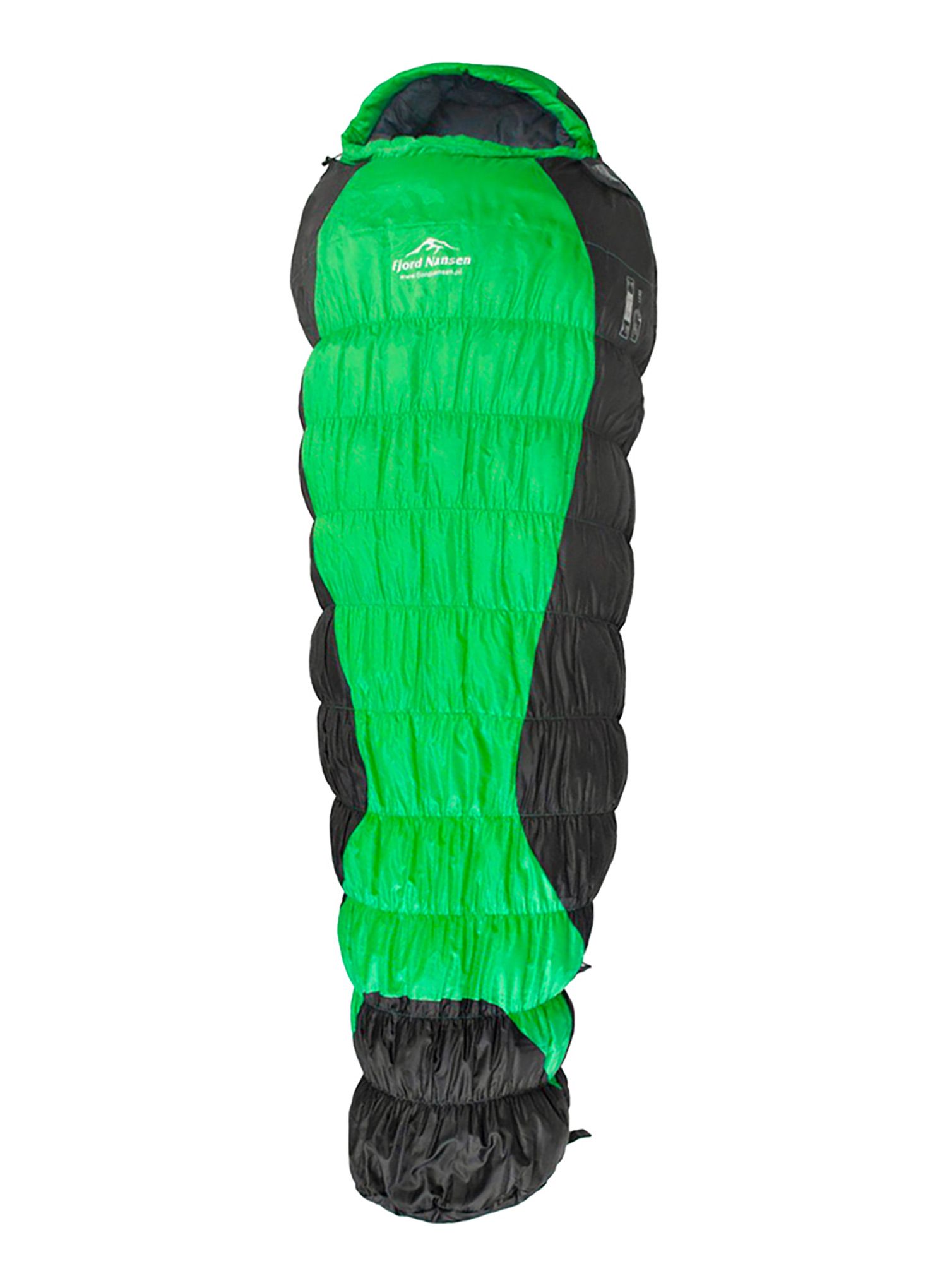 Sintetička vreća za spavanje Fjord Nansen Tokk XL (195 cm) - emerald/emerald