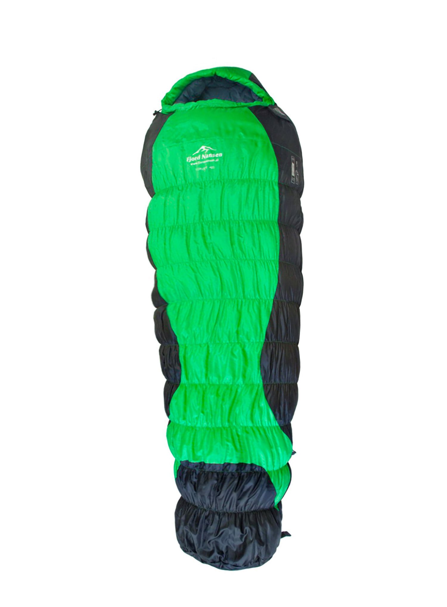 Sintetička vreća za spavanje Fjord Nansen Torget Mid (178 cm) - emerald/emerald