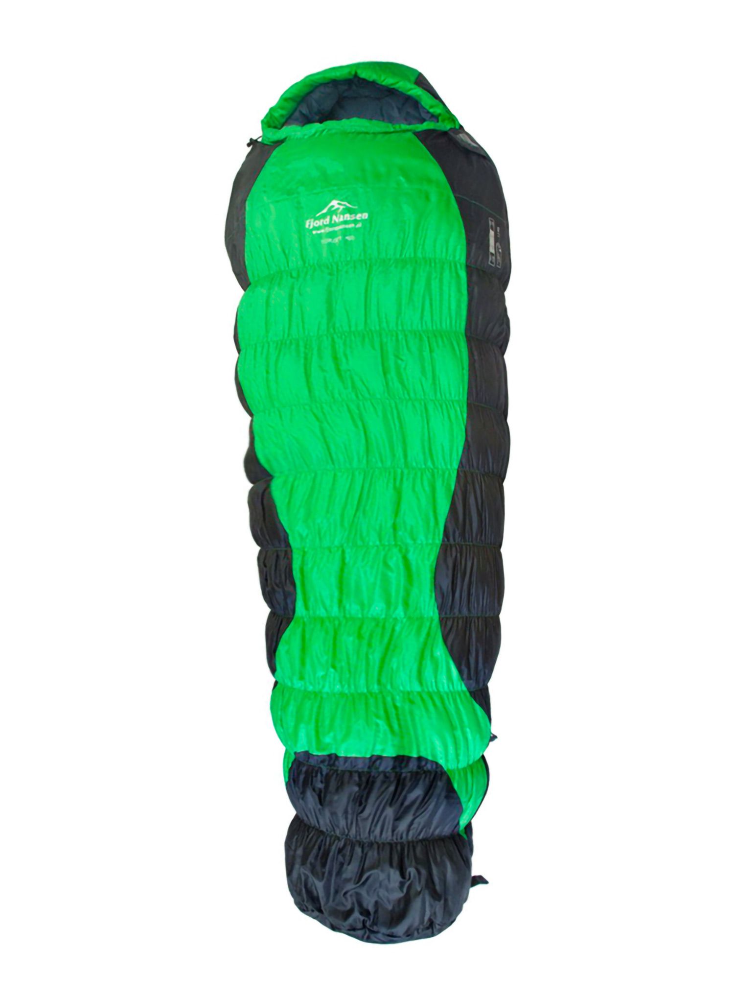 Sintetička vreća za spavanje Fjord Nansen Torget XL (195 cm) - emerald/emerald