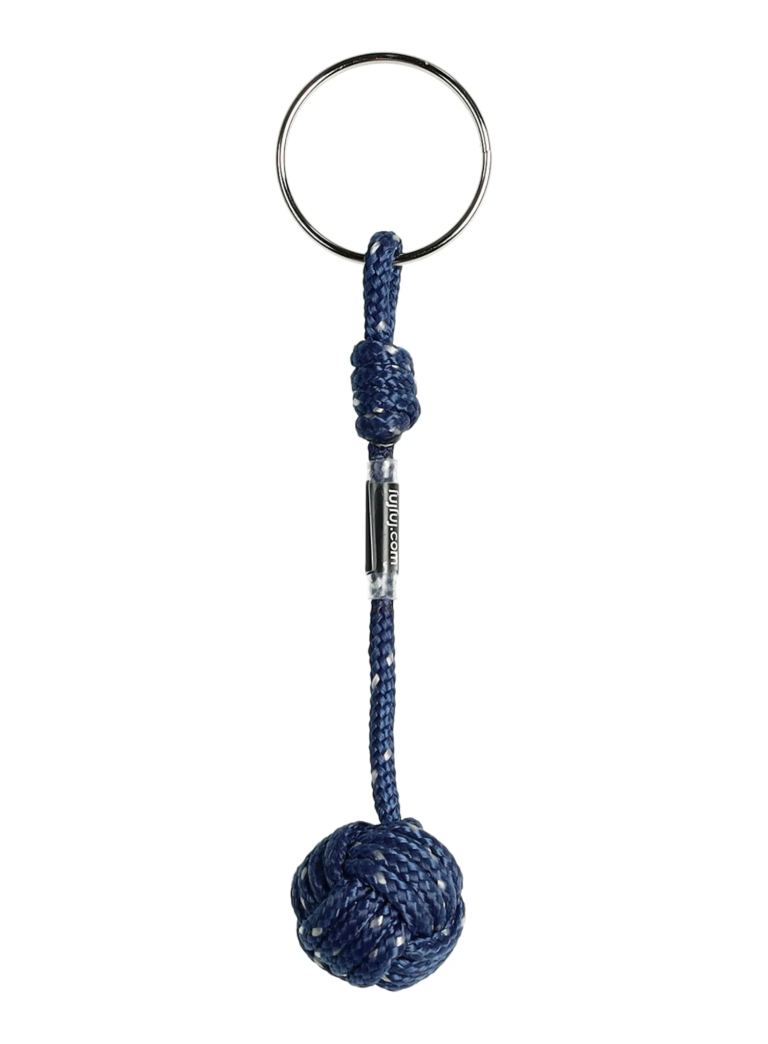 Privjesak FujFuj Keychain Knot - blue dotted