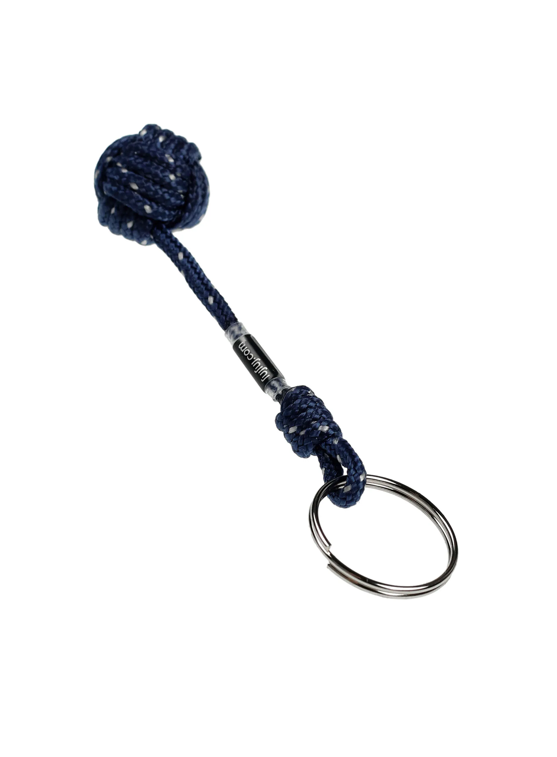 Privjesak FujFuj Keychain Knot - blue dotted