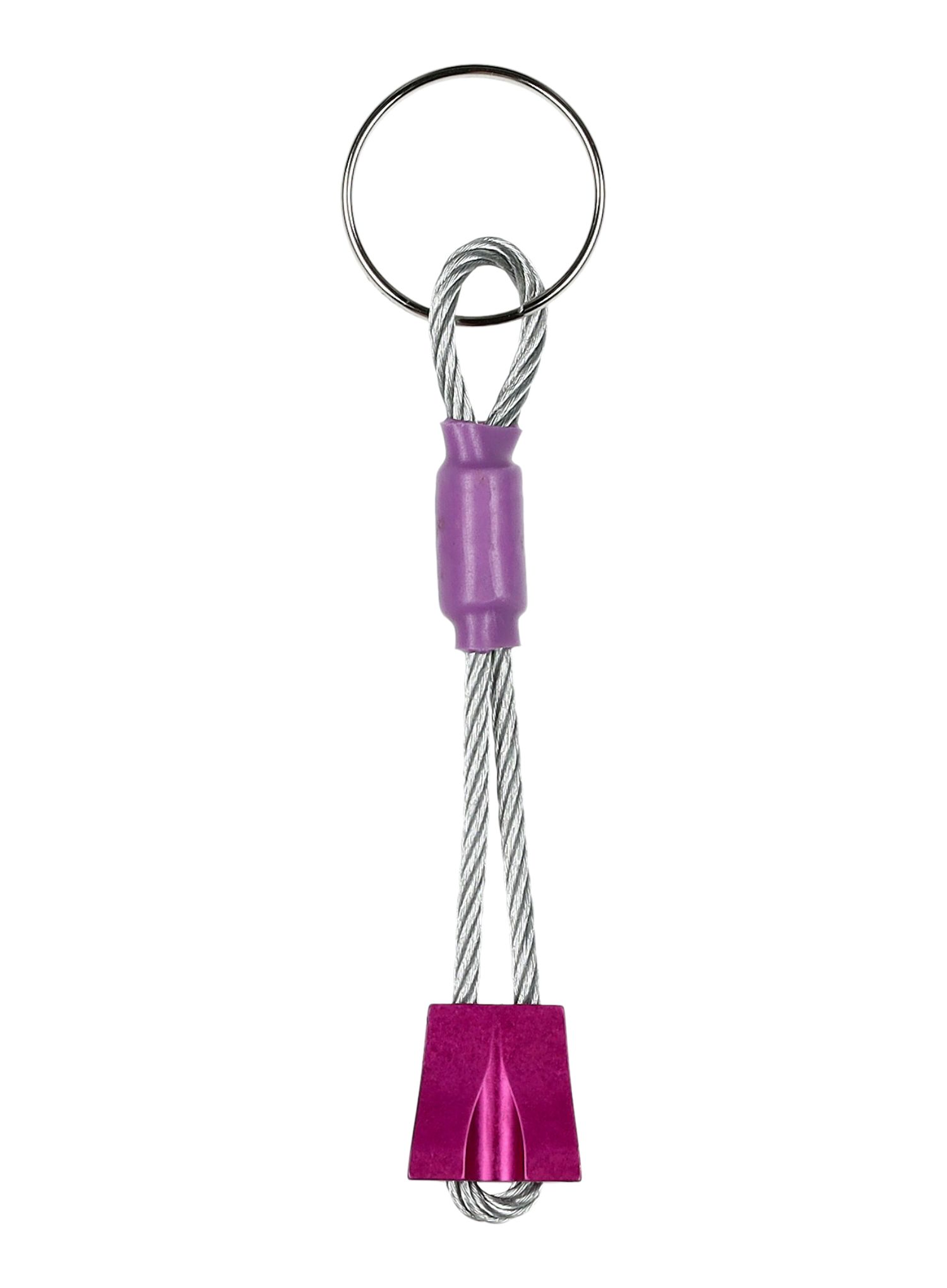 Privjesak FujFuj Keychain Nut - purple/purple