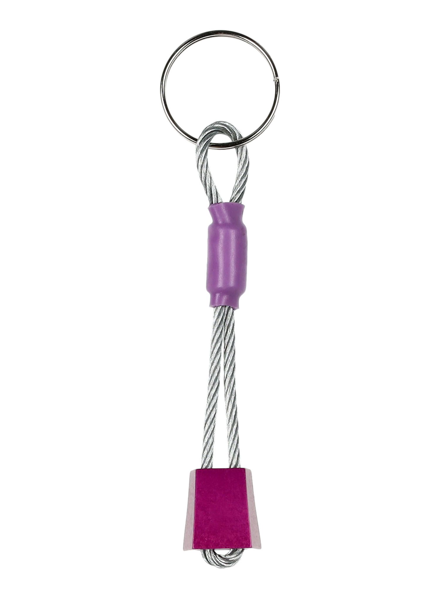 Privjesak FujFuj Keychain Nut - purple/purple