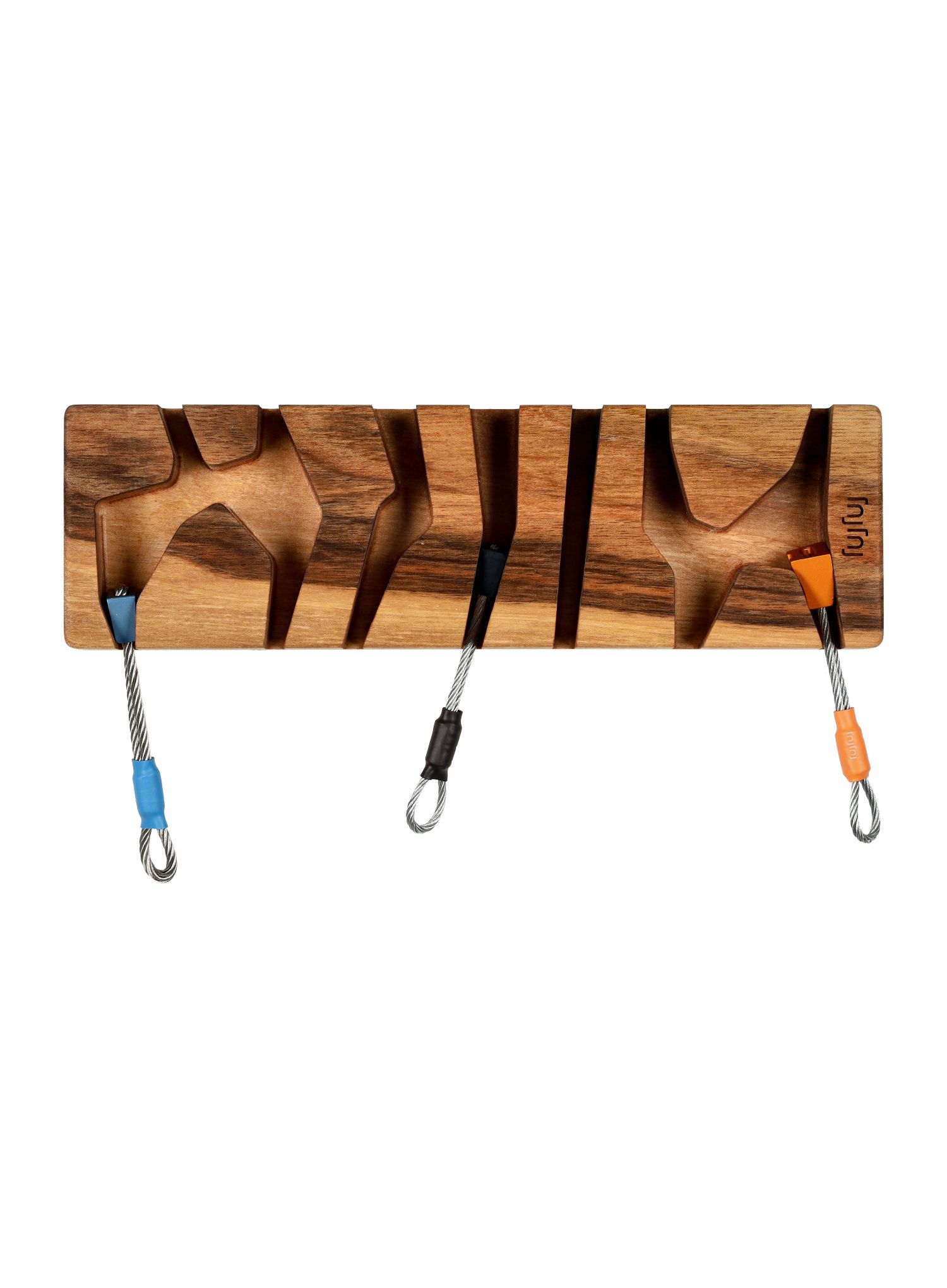 Vješalica za ključeve FujFuj Walnut Wood Rocker 