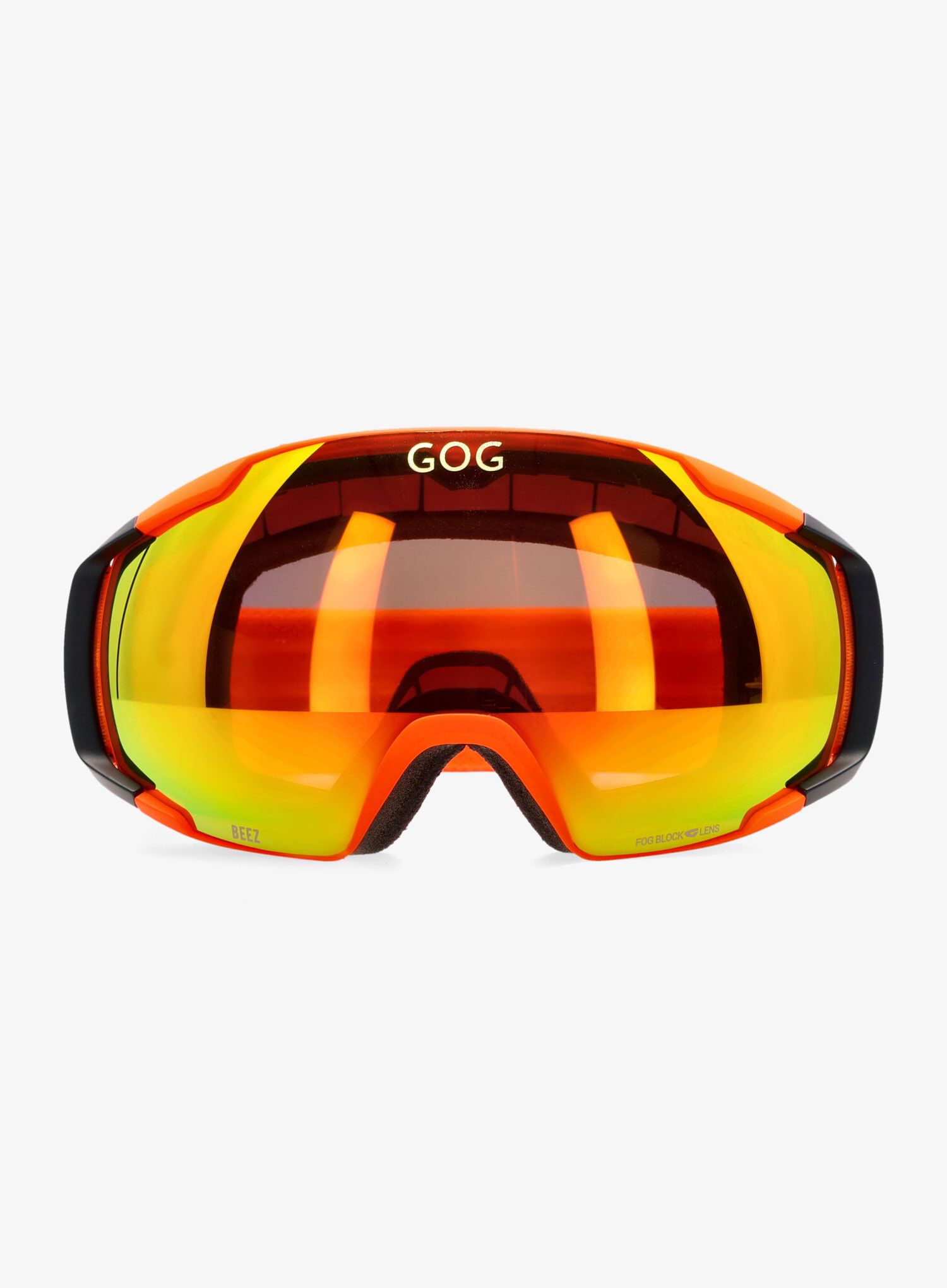 Skijaške naočale GOG Beez - matt neon orange/poly.red