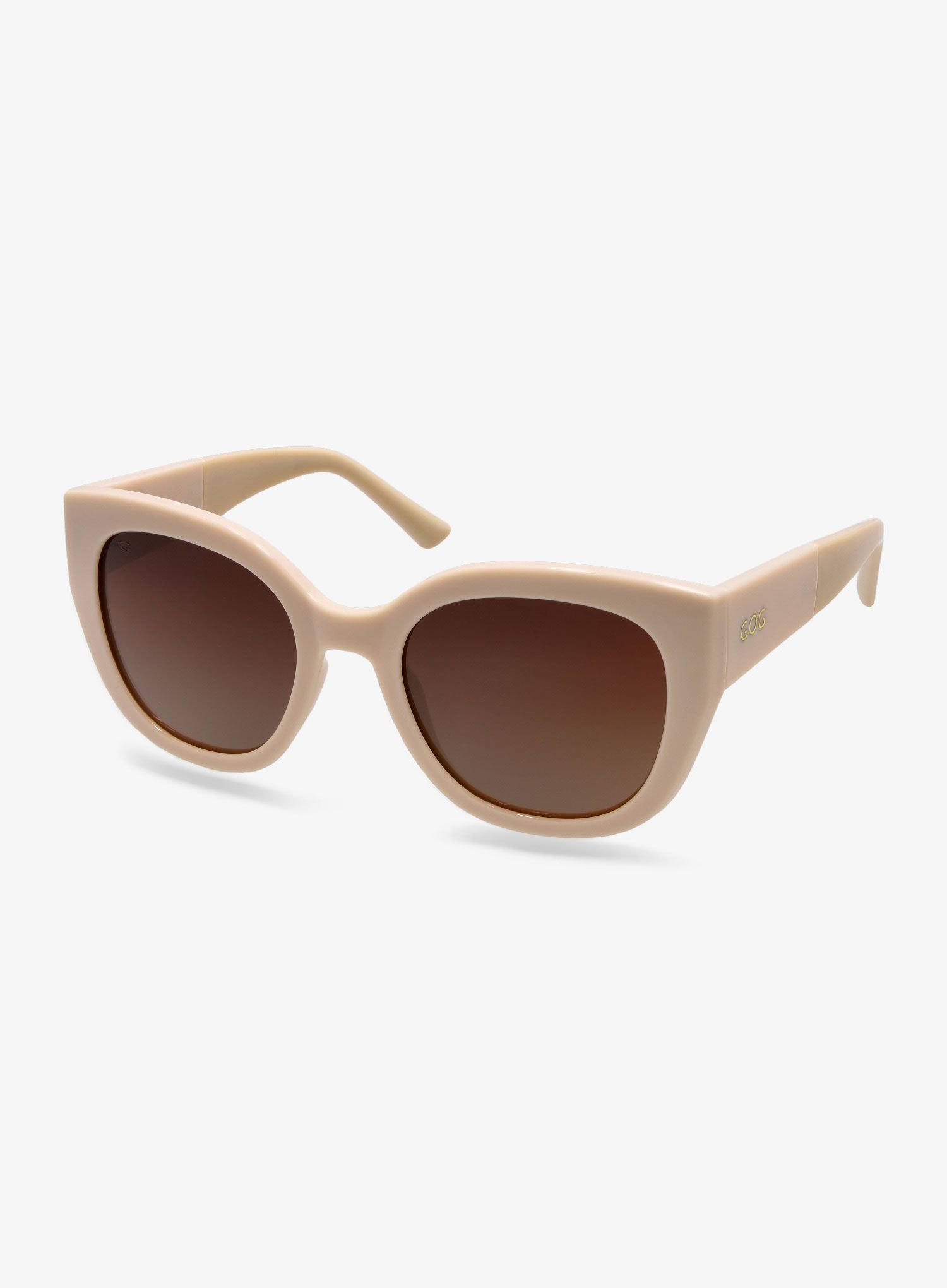 Damske polarizirane naočale GOG Claire - gradient brown/beige