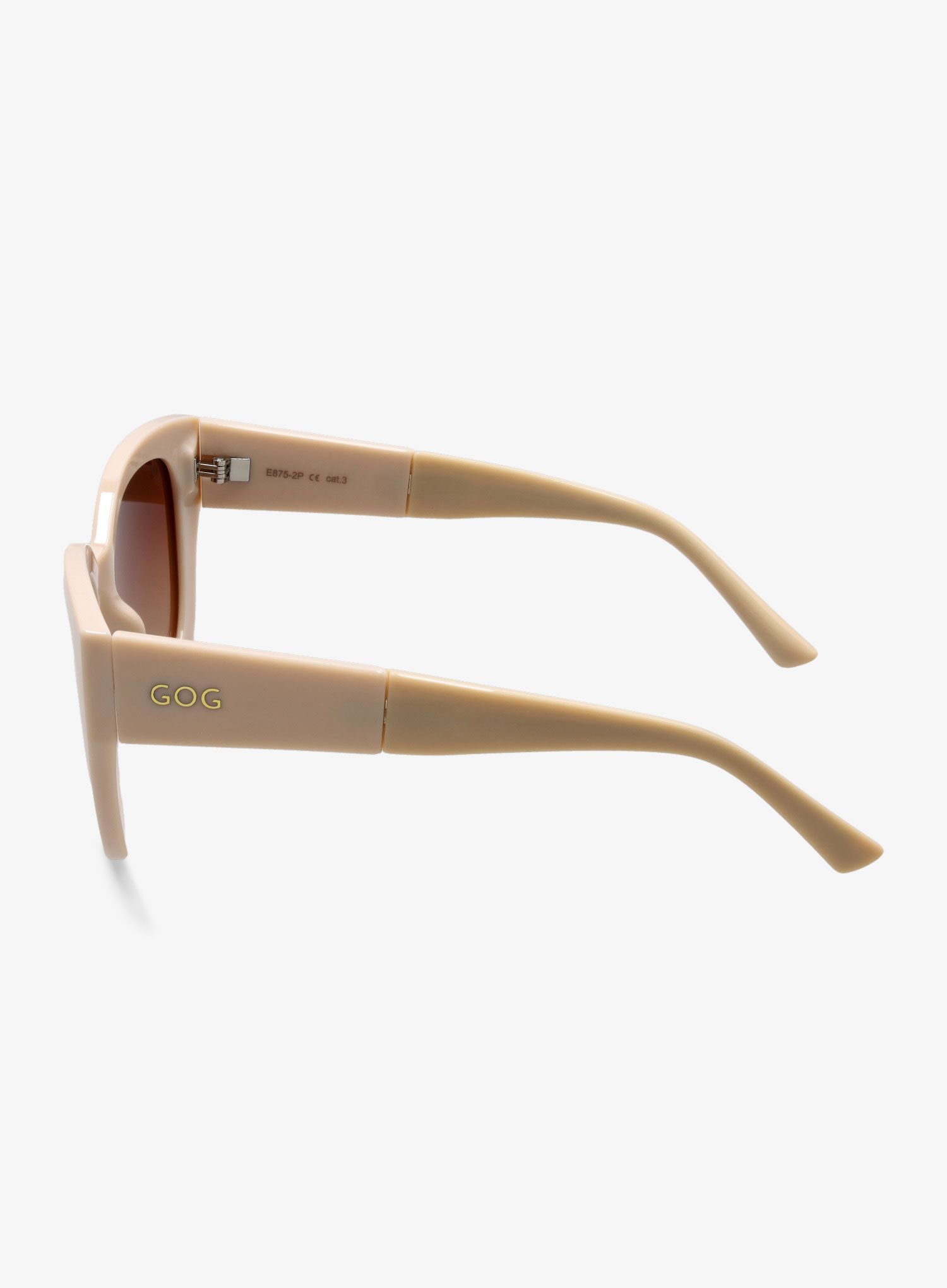 Damske polarizirane naočale GOG Claire - gradient brown/beige