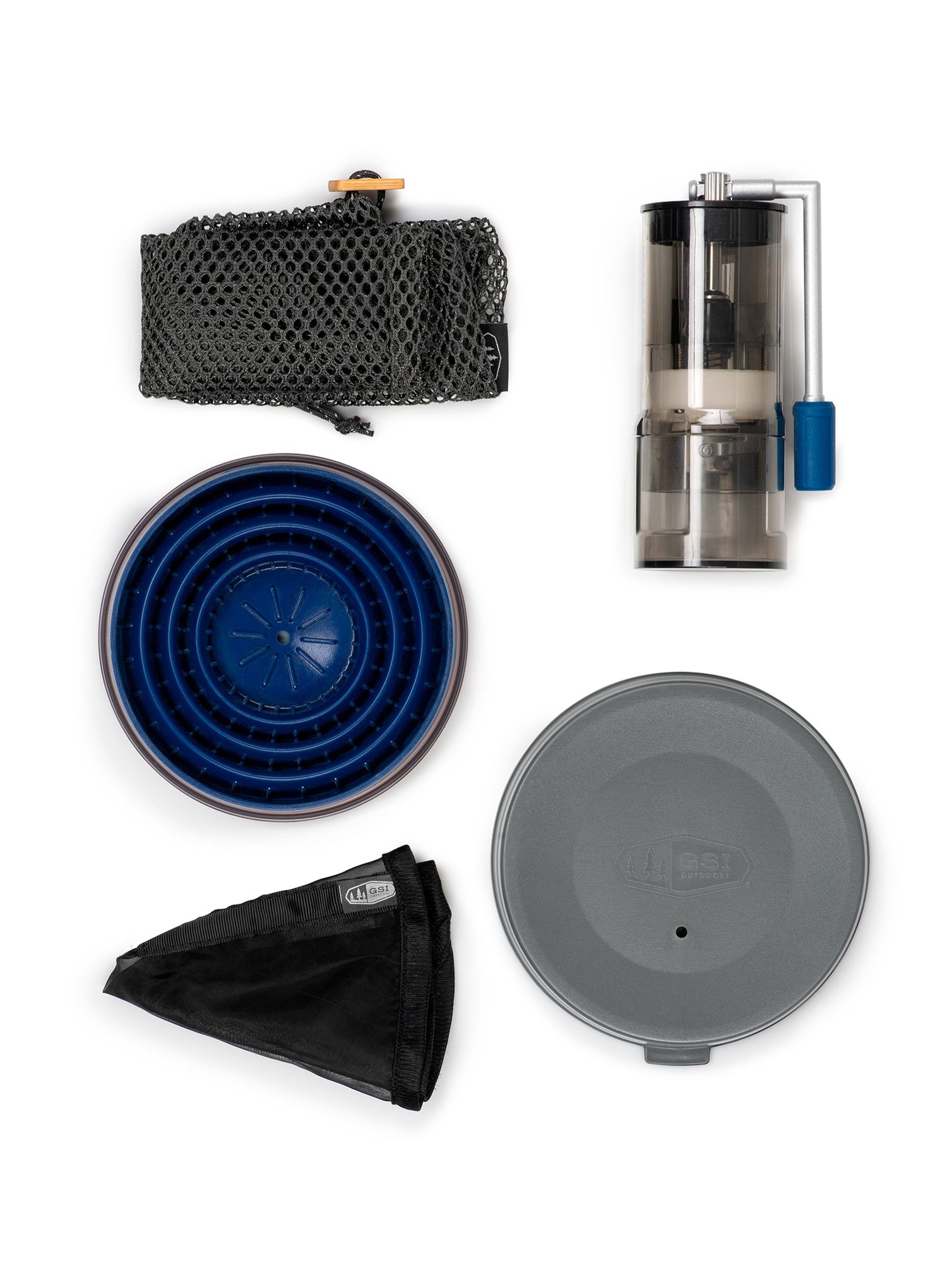 Putni aparat za kavu GSI Outdoors Javagrind Pourover Set