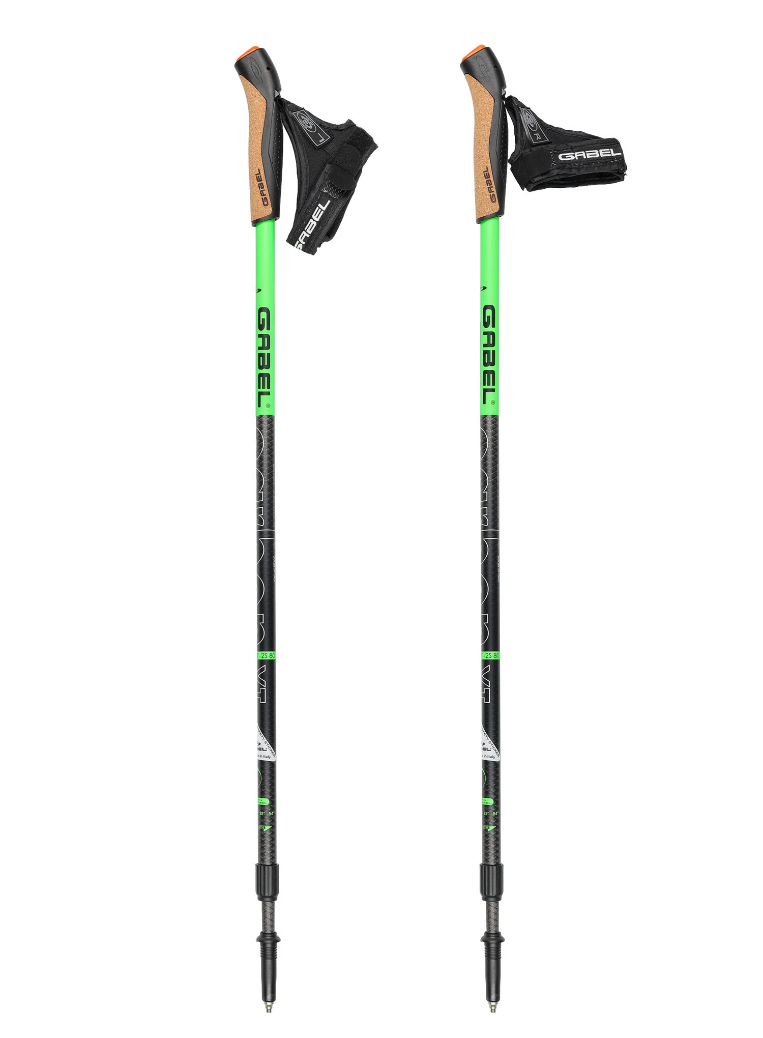 Štapovi za hodanje Gabel Carbon XT 2S-80 - A.I.