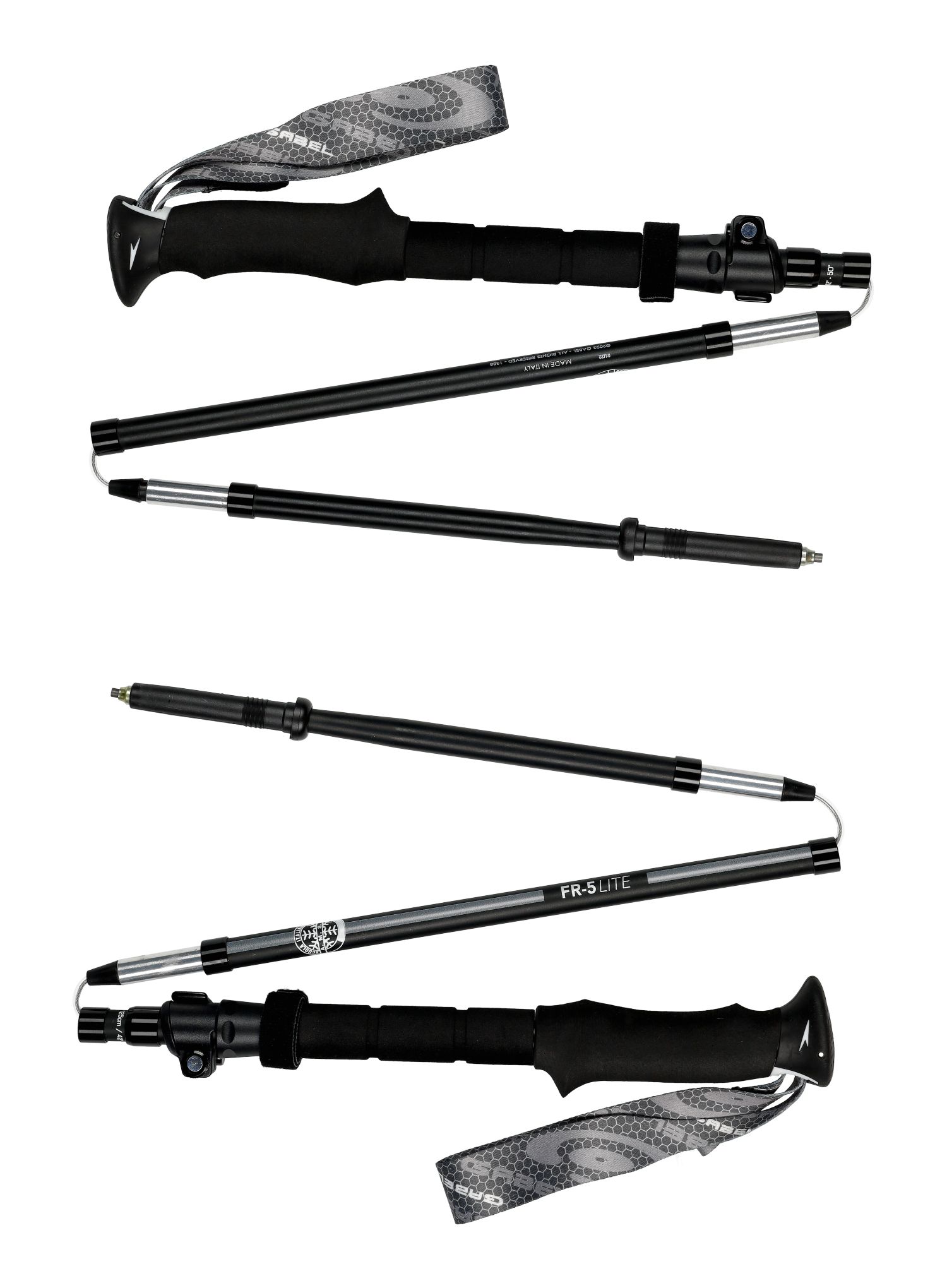 Aluminijski štapovi Gabel FR-5 FL Lite XTS - black