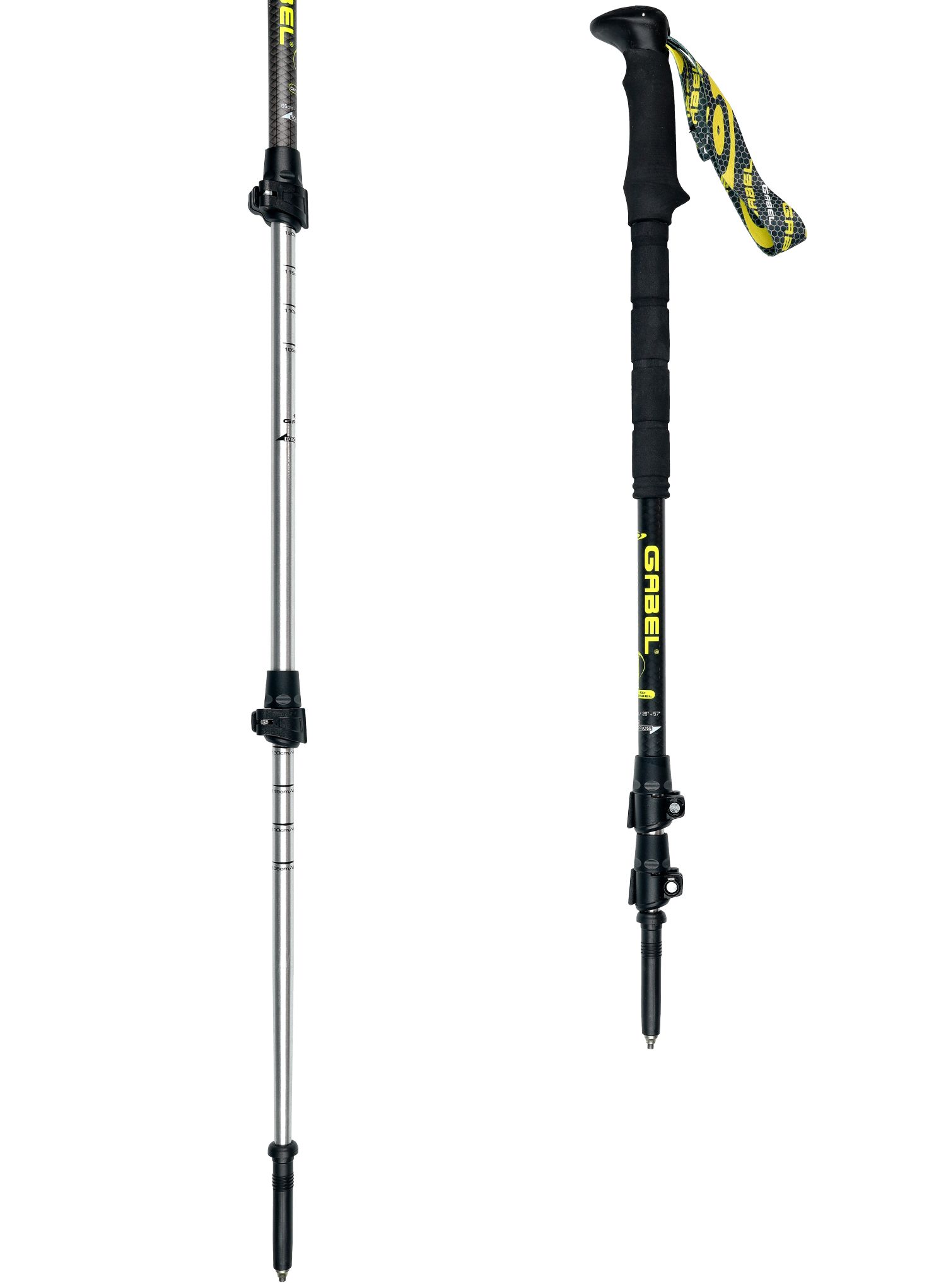 Štapovi za planinarenje Gabel Multigrip Carbon FL EF