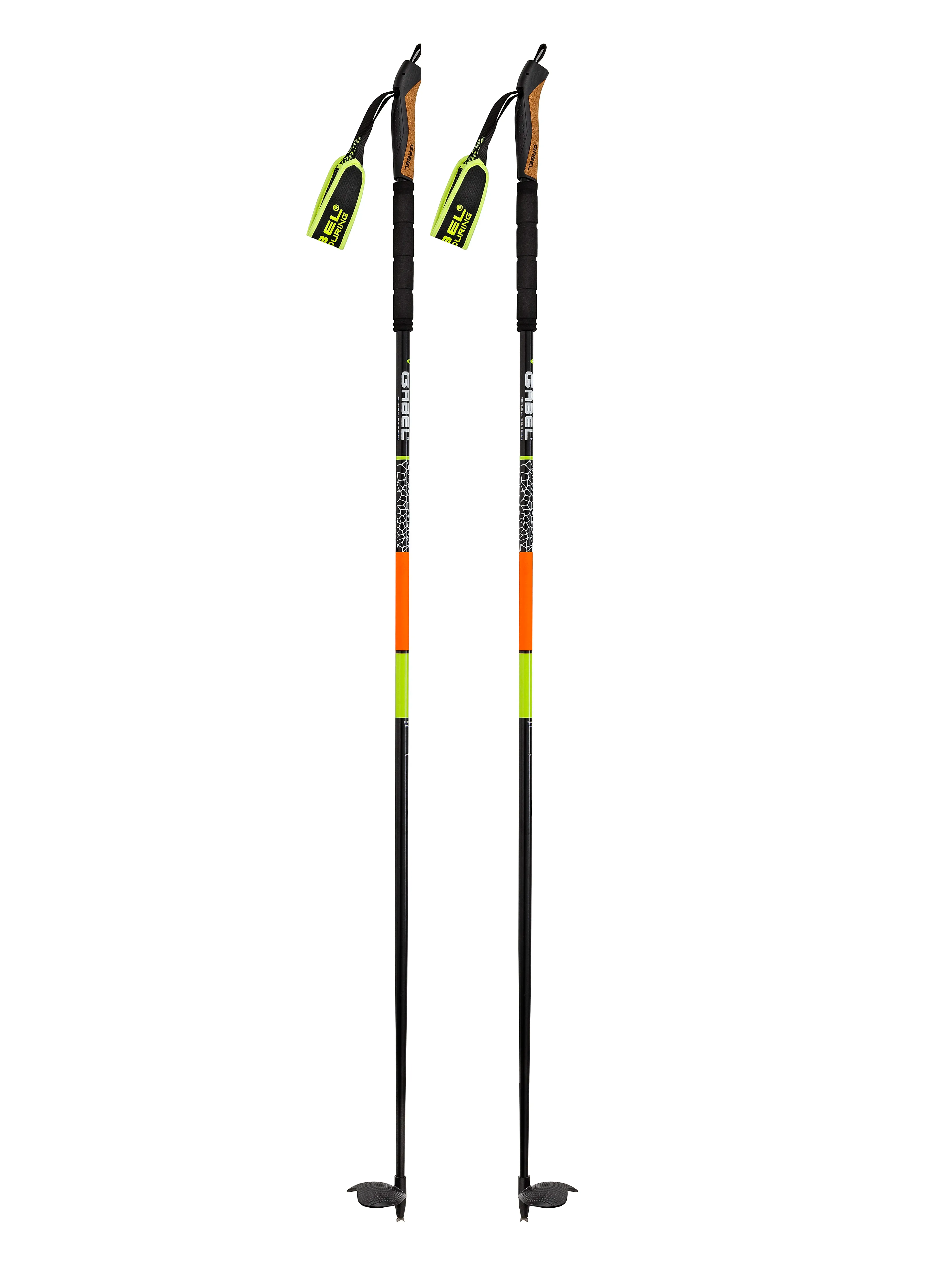 Štapovi za skijaško trčanje Gabel Sellaronda Lite - yellow