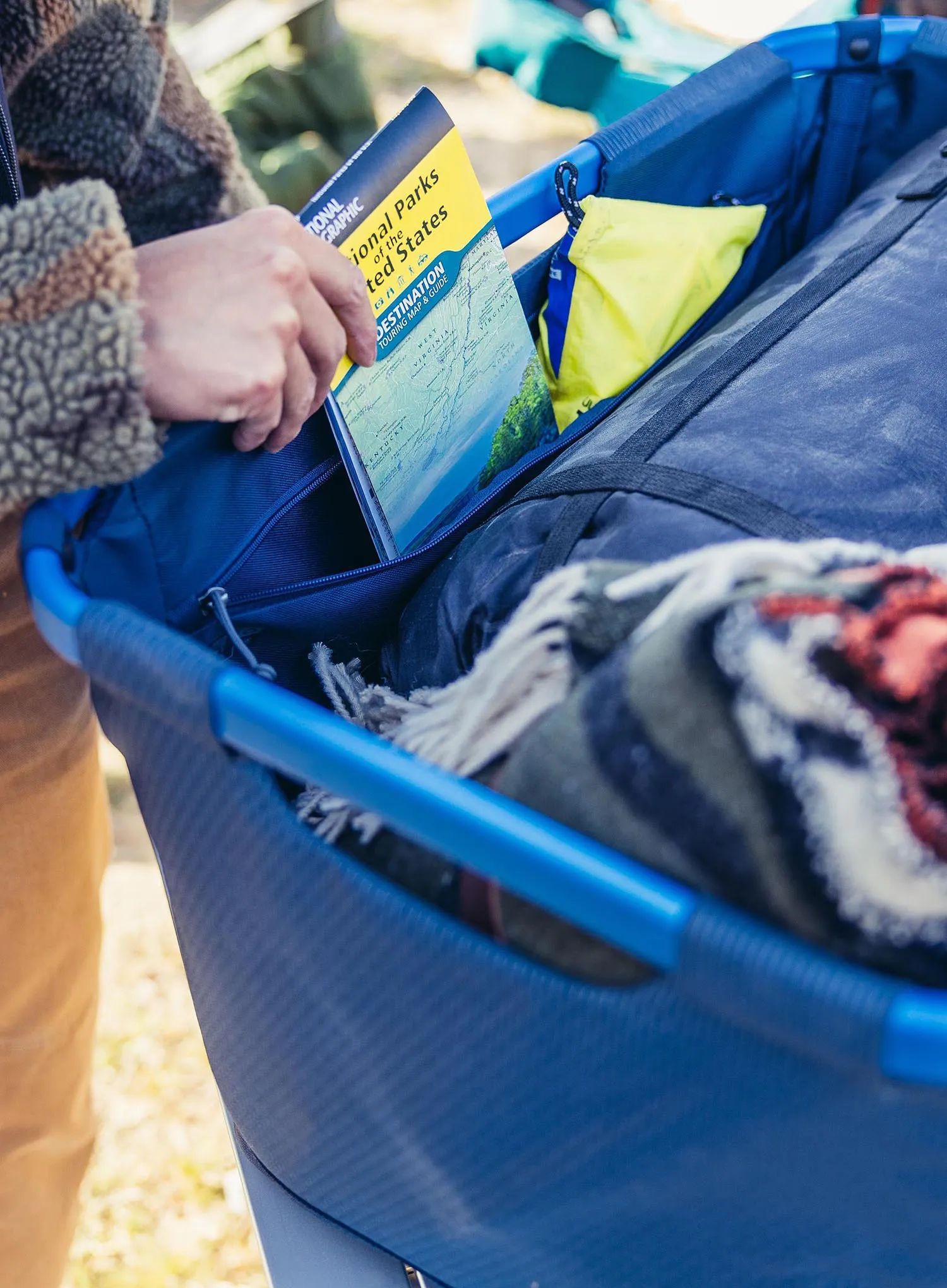 Spremnik Gregory Alpaca Gear Basket 70 - slate blue