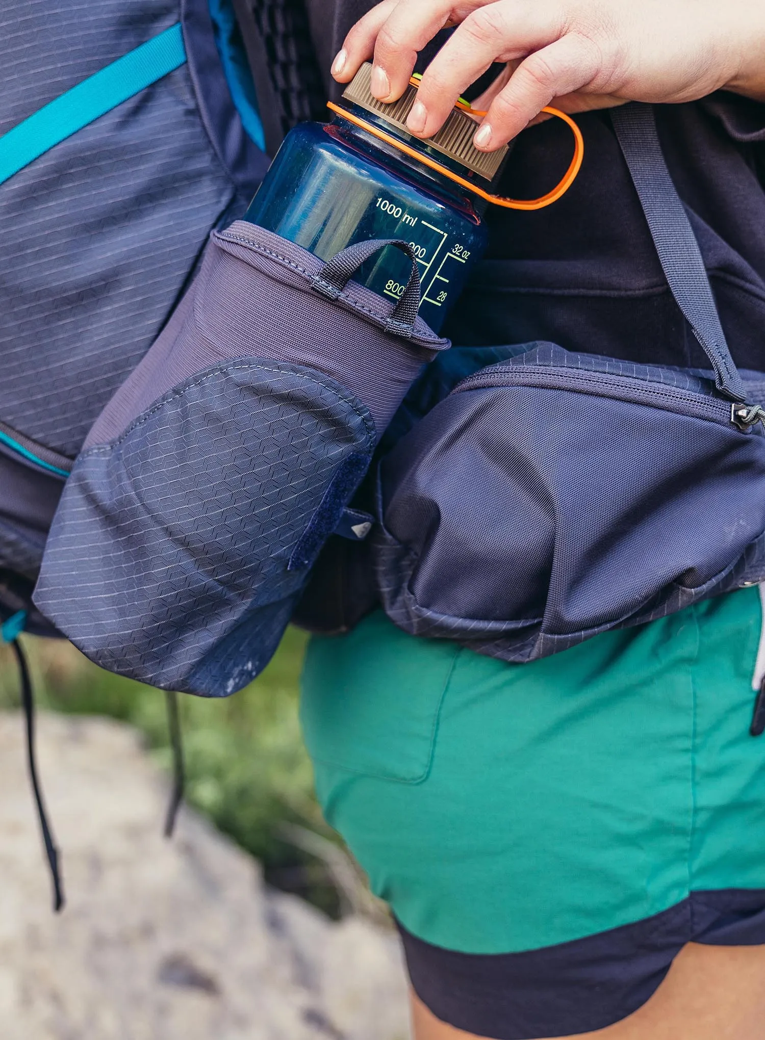 Ženski trekking ruksak Gregory Kalmia 50 - solstice blue