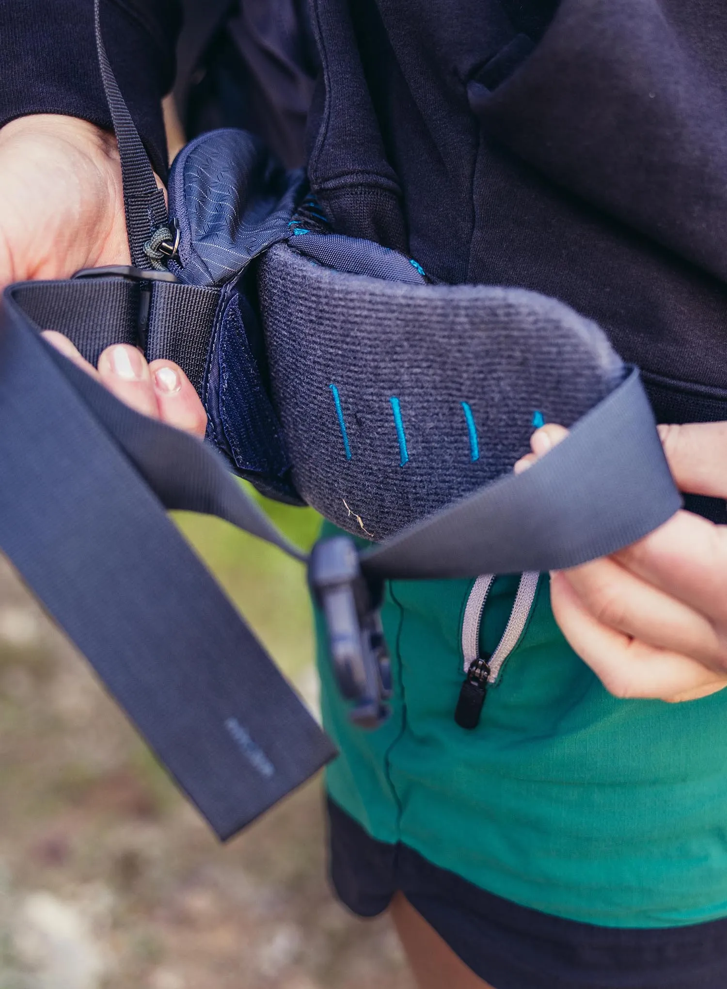 Ženski trekking ruksak Gregory Kalmia 50 - solstice blue