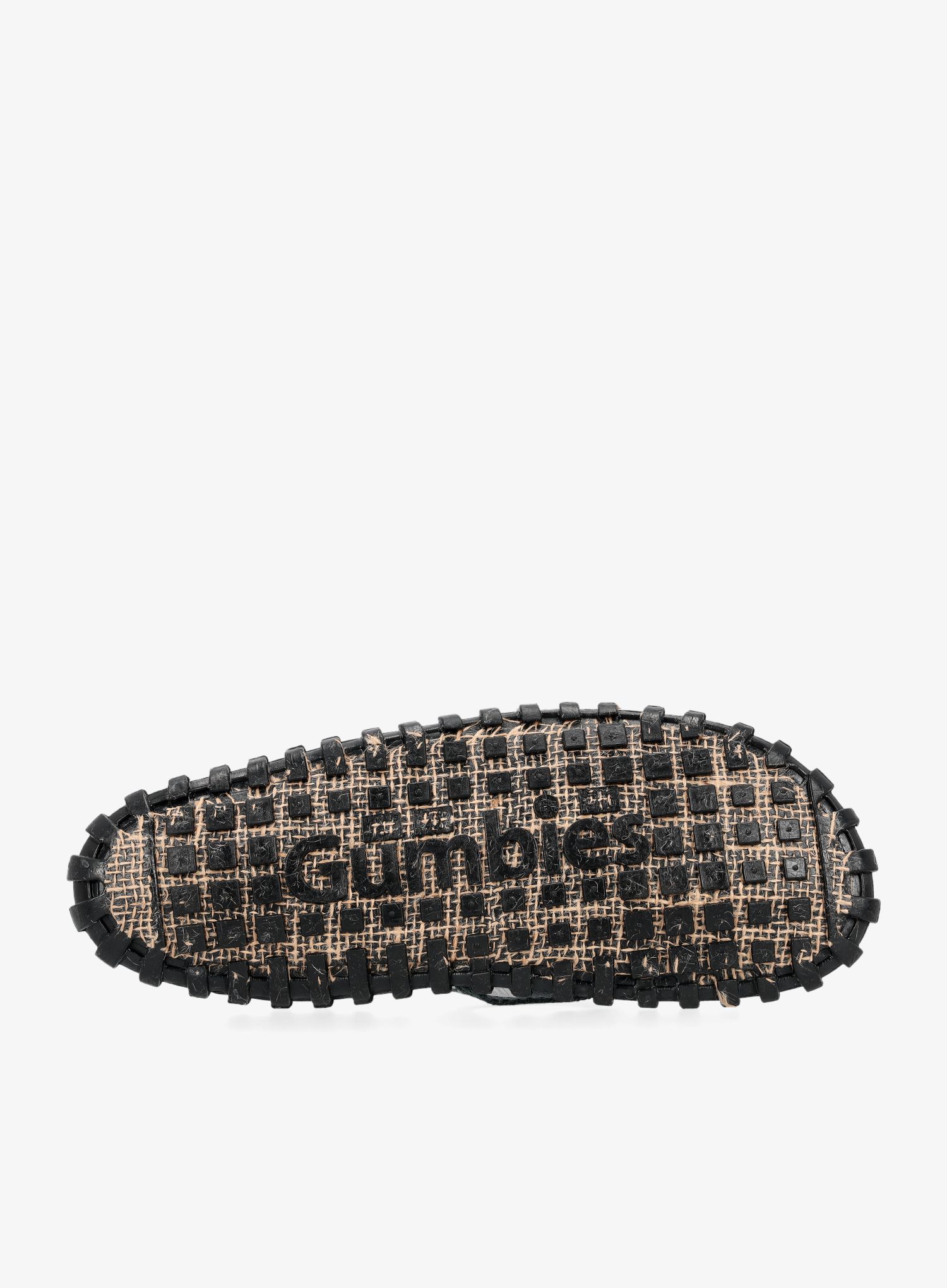 Japanke Gumbies Islander Canvas Flip-Flops - cool grey/grey
