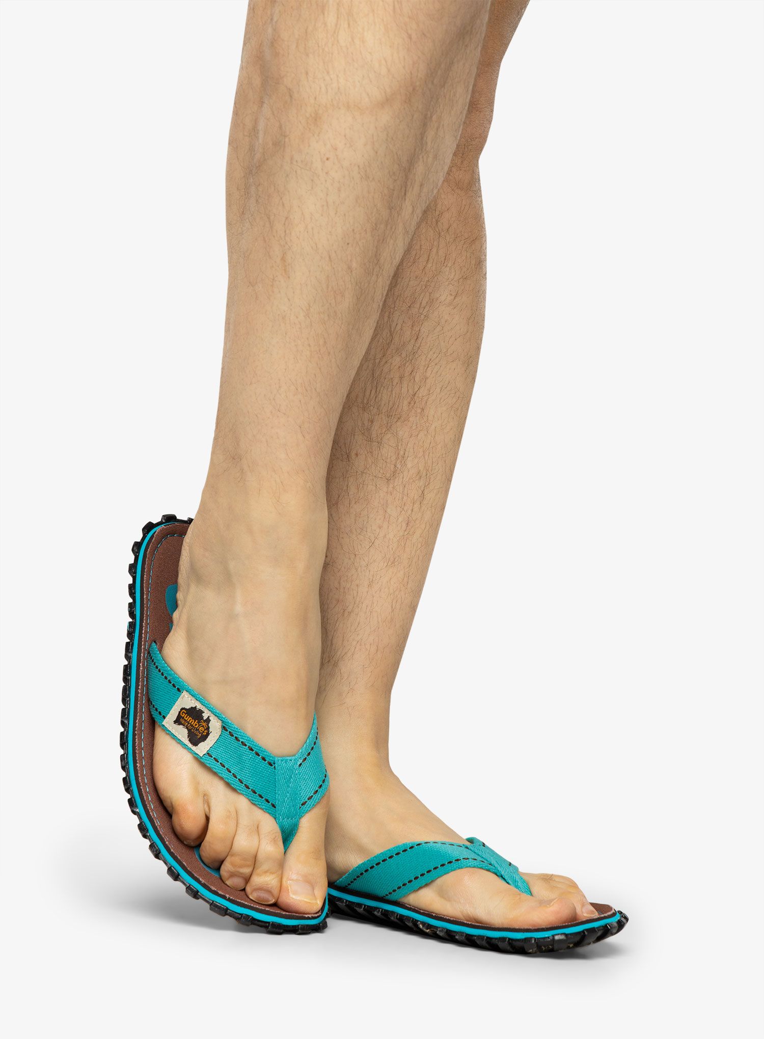 Japanke Gumbies Islander Canvas Flip-Flops - eroded retro