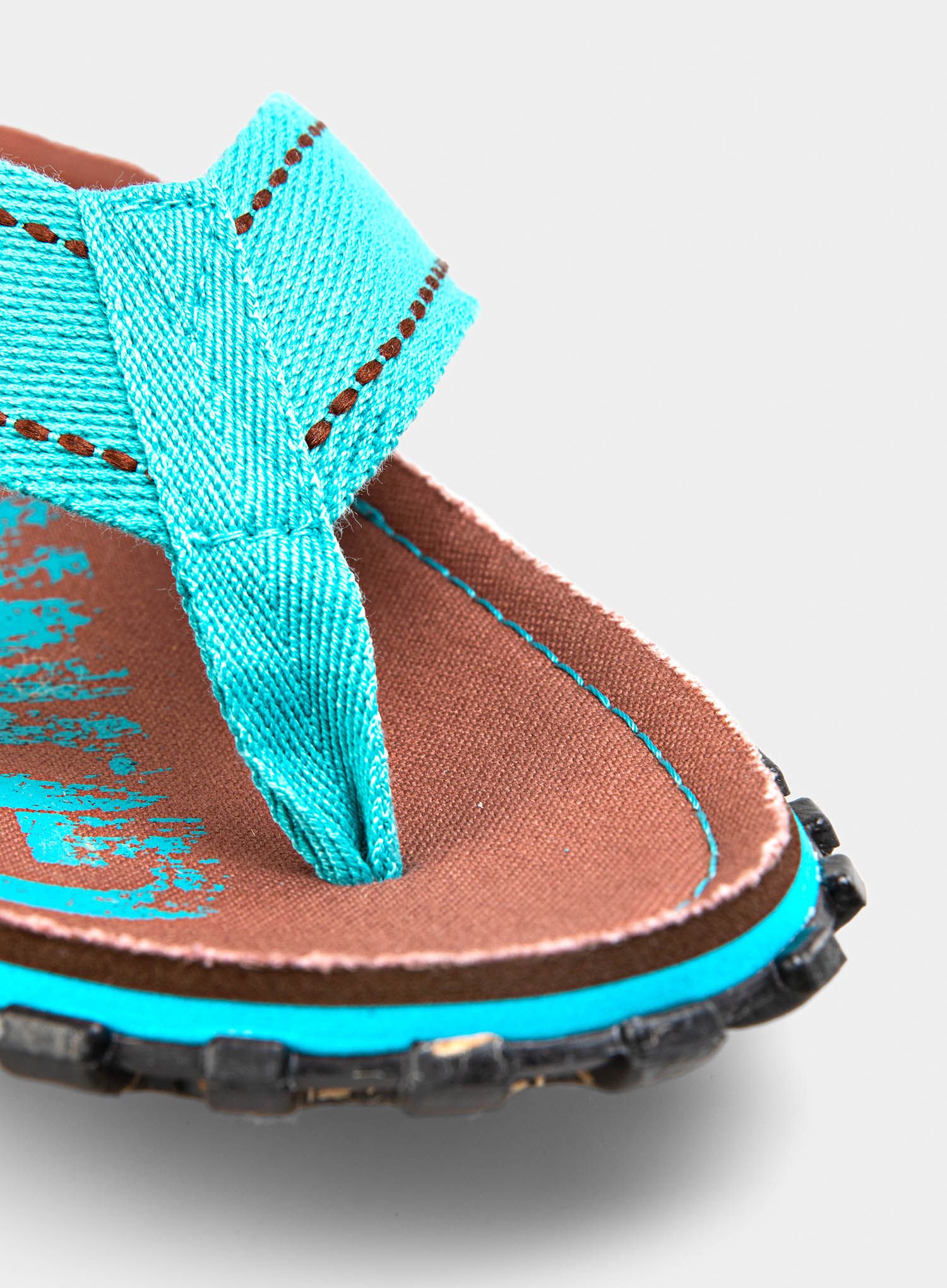 Japanke Gumbies Islander Canvas Flip-Flops - eroded retro
