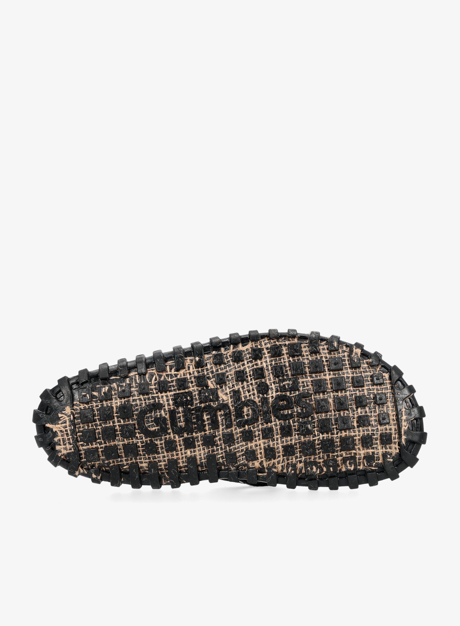Japanke Gumbies Islander Canvas Flip-Flops - midnight black