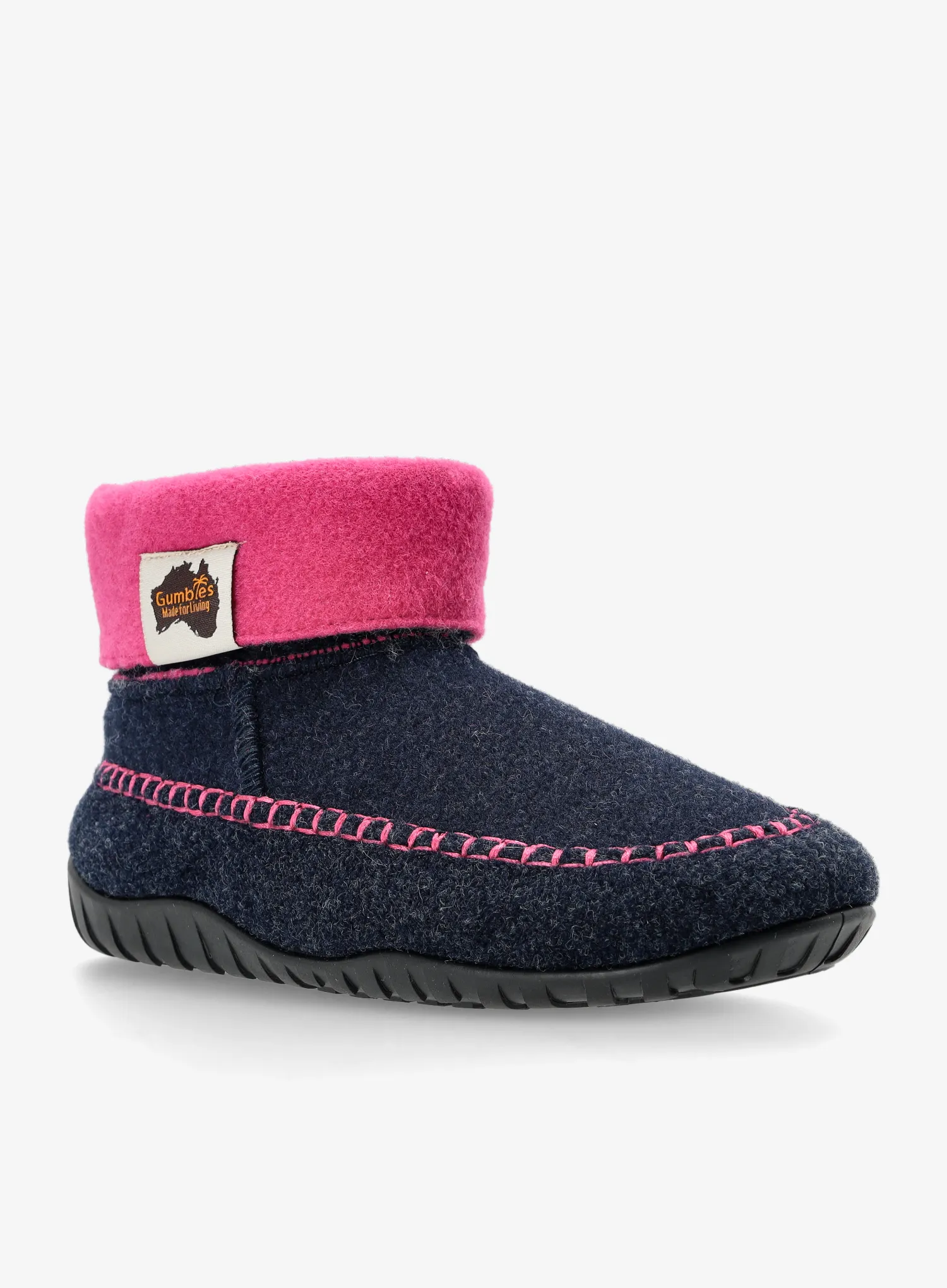 Papuče Gumbies Thredbo Boots - navy/pink