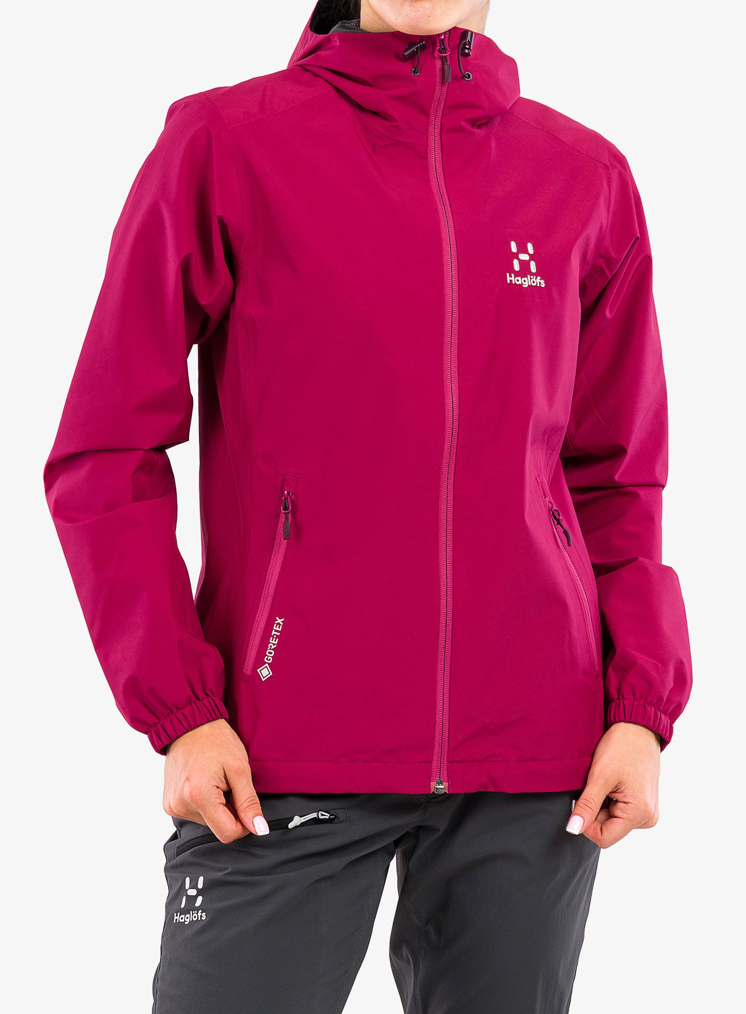 GORE-TEX ženska jakna Haglofs Betula GTX Jacket - deep pink