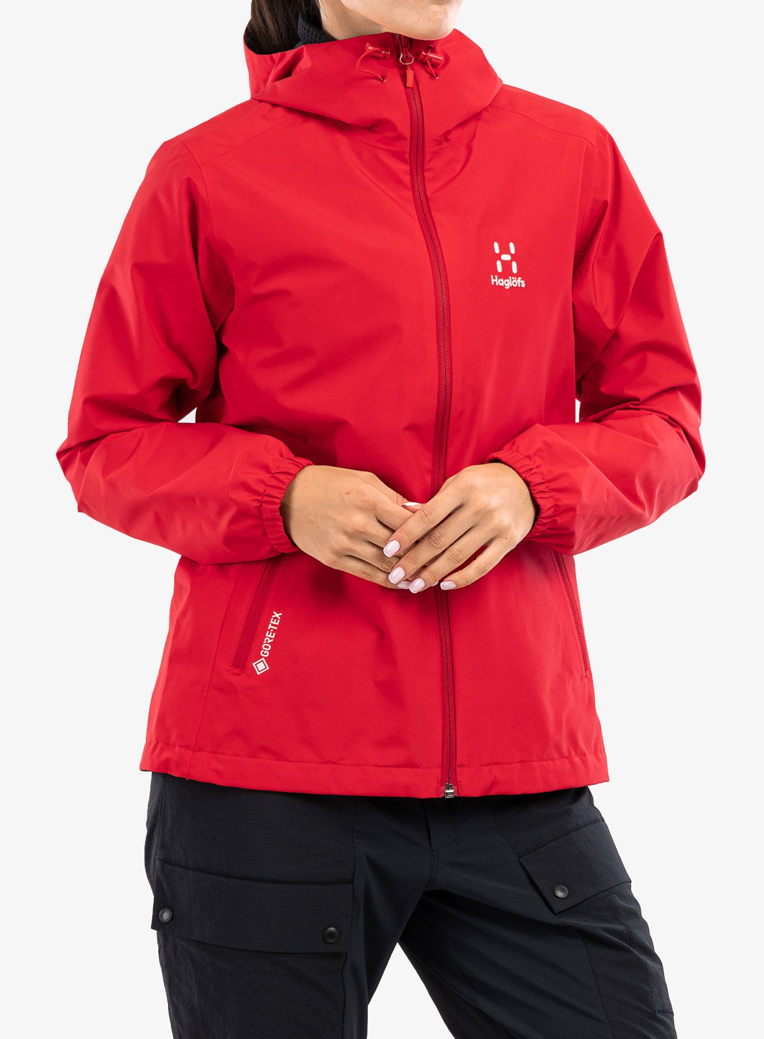 GORE-TEX ženska jakna Haglofs Betula GTX Jacket - scarlet red