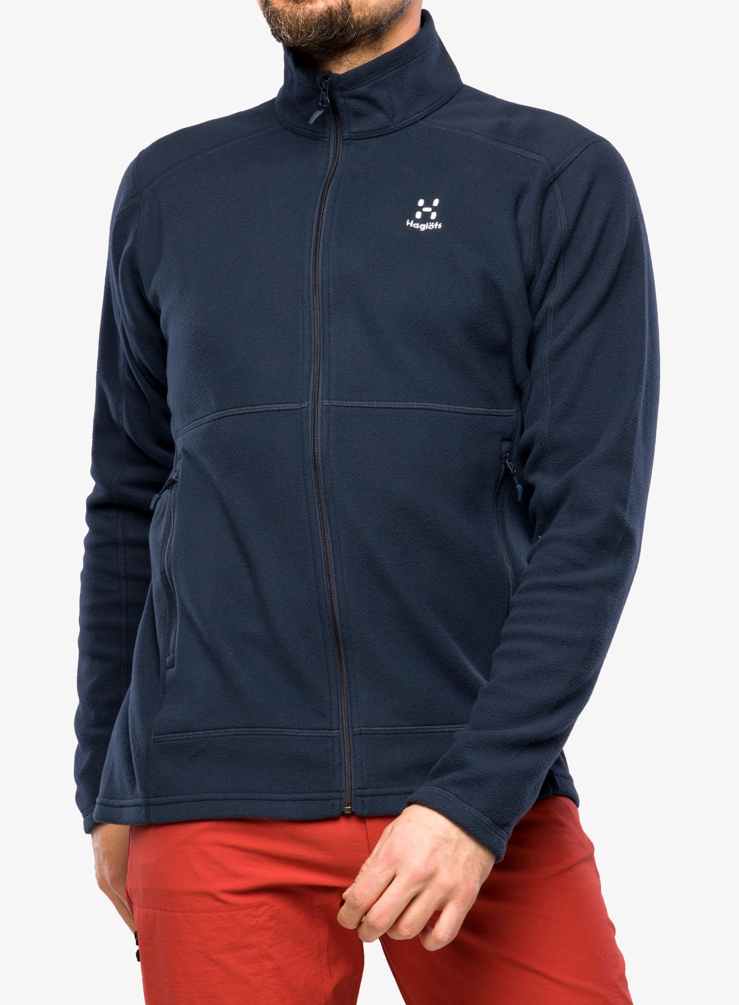 Dukserica na otkopčavanje Haglofs Buteo Mid Jacket - tarn blue