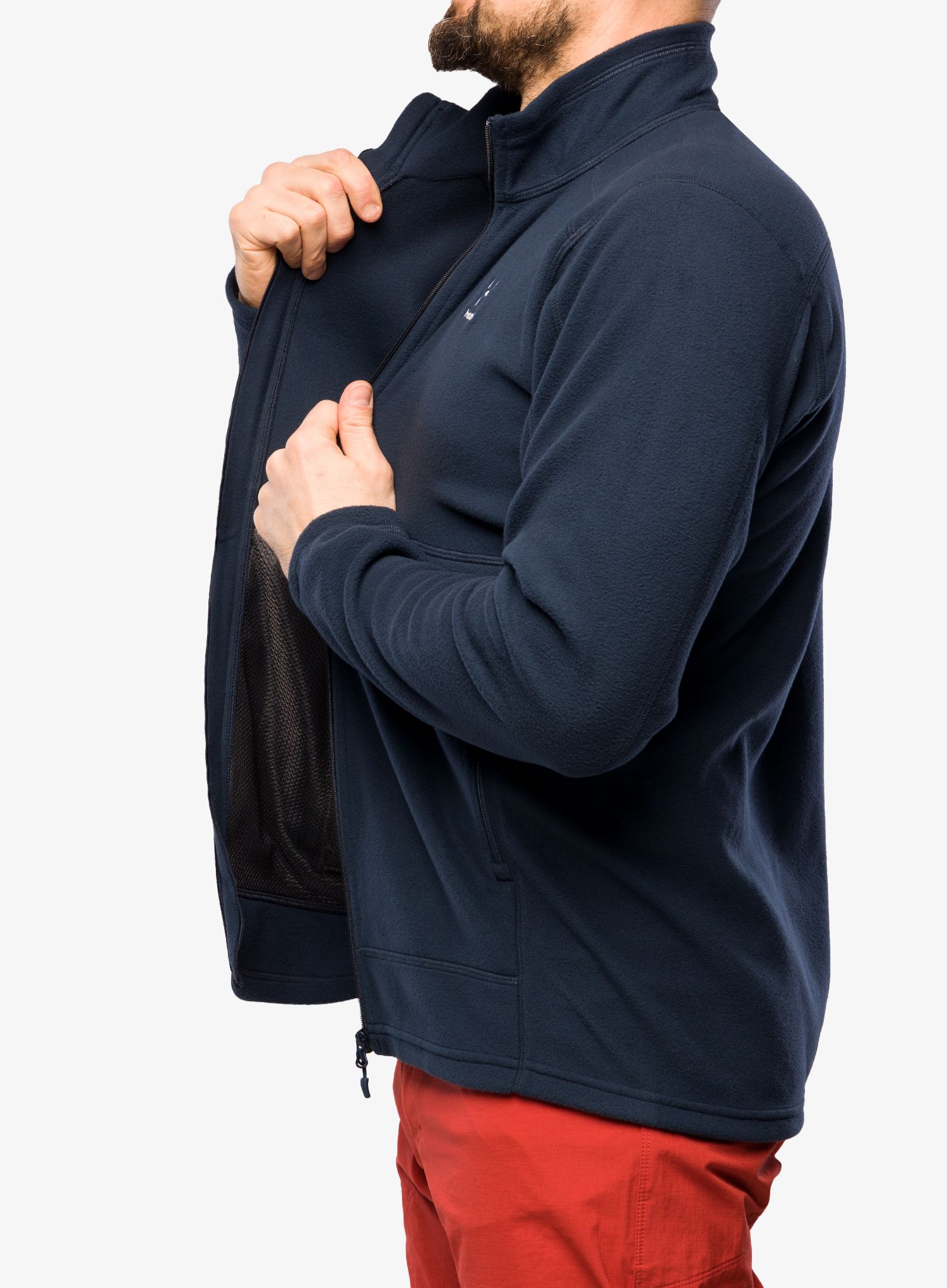 Dukserica na otkopčavanje Haglofs Buteo Mid Jacket - tarn blue