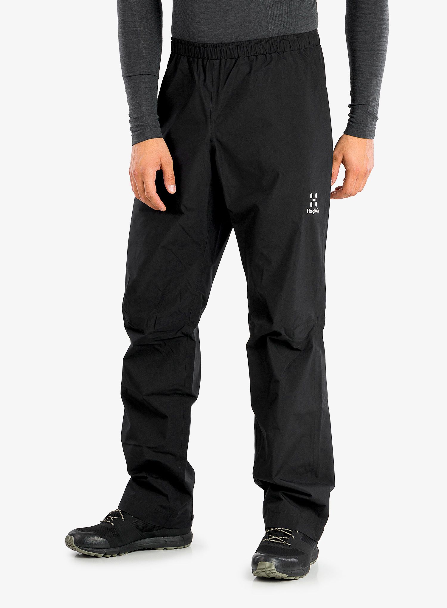 Kišne hlače Haglofs Buteo Pant - true black