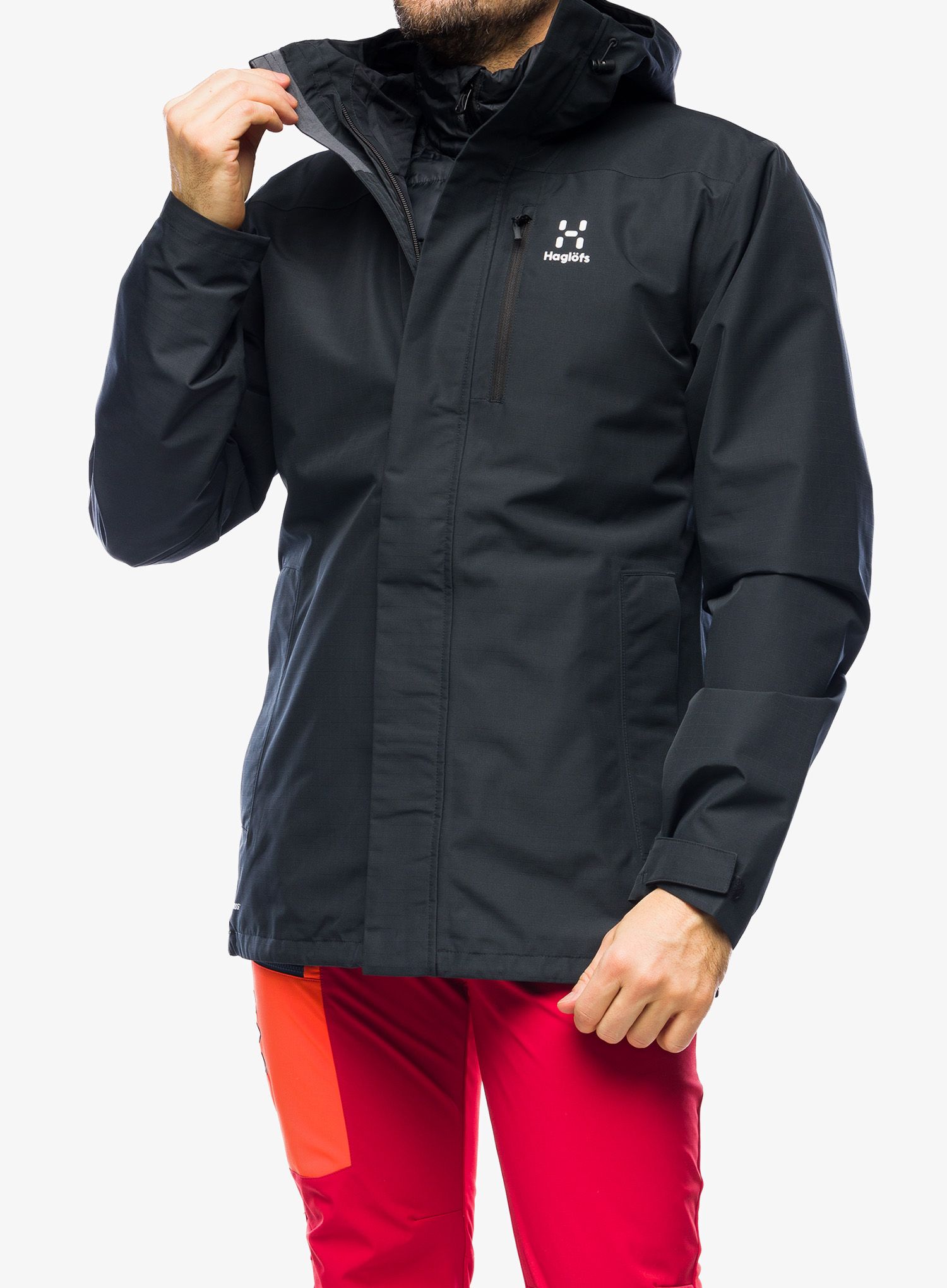 Jakna 3u1 Haglofs Ek 3-in-1 Proof Jacket - true black