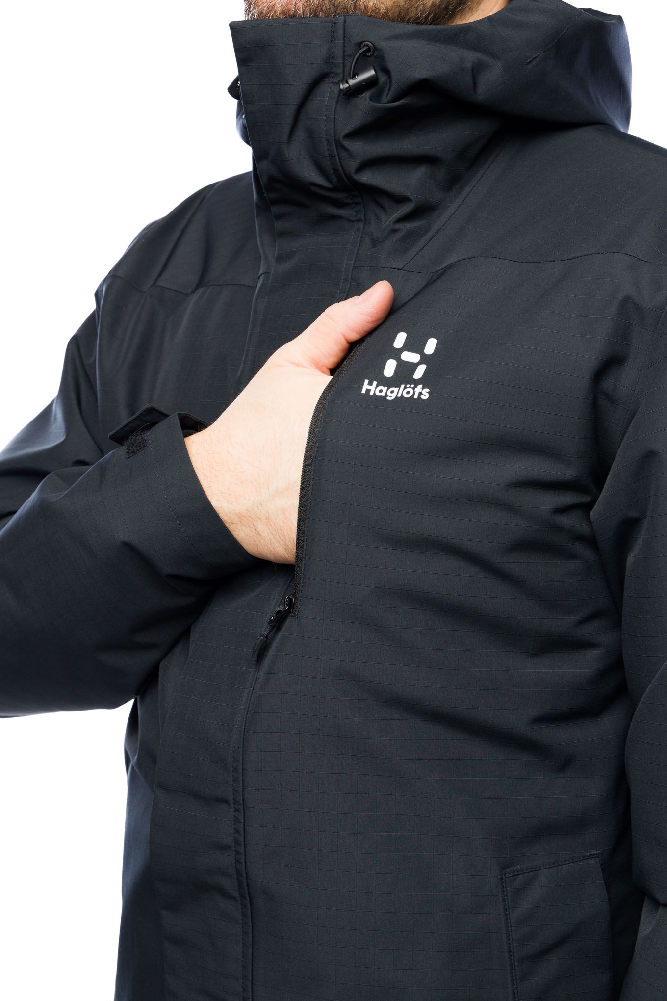Jakna 3u1 Haglofs Ek 3-in-1 Proof Jacket - true black