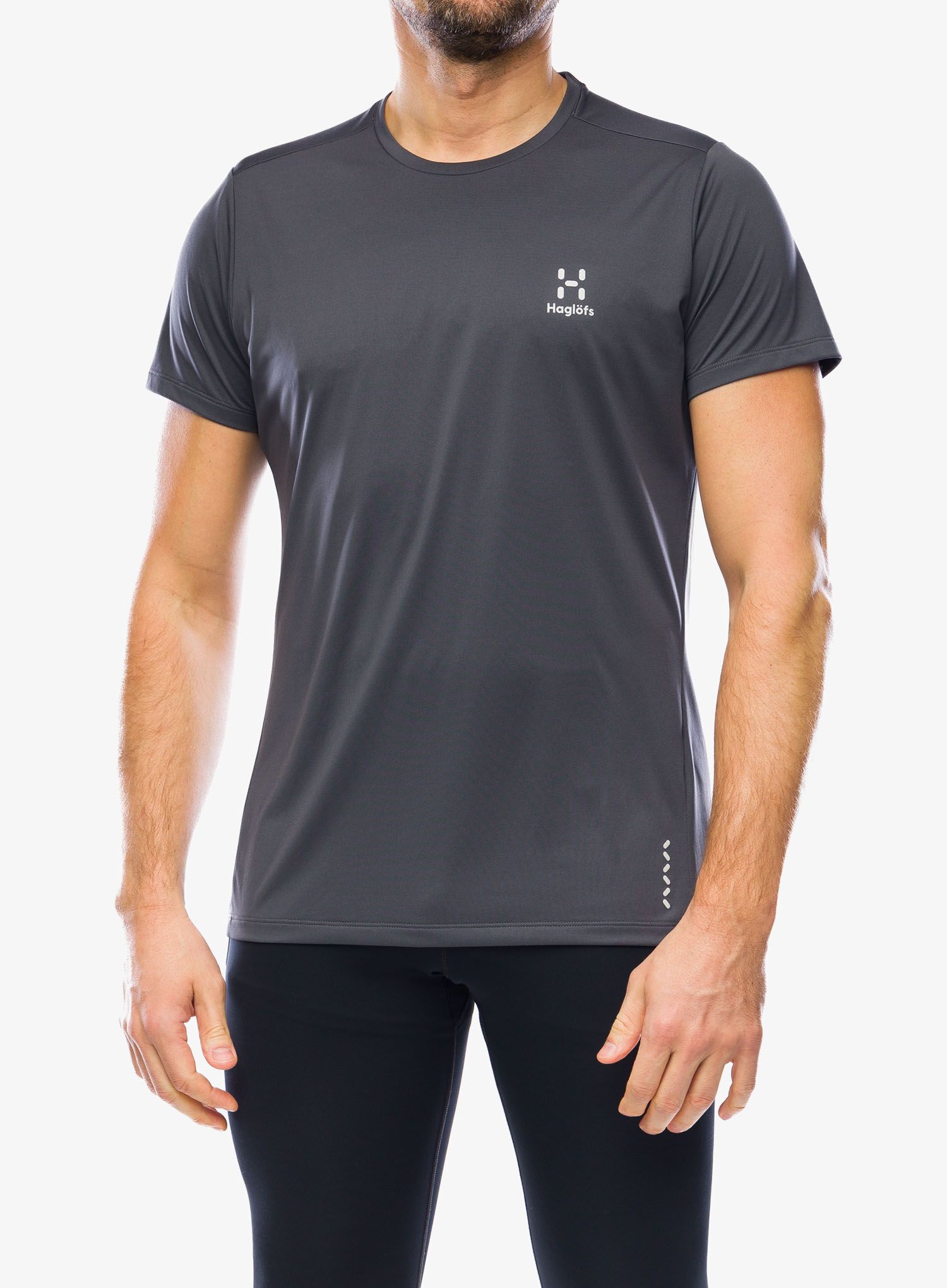 Majica za trening Haglofs L.I.M. Tech Tee - magnetite
