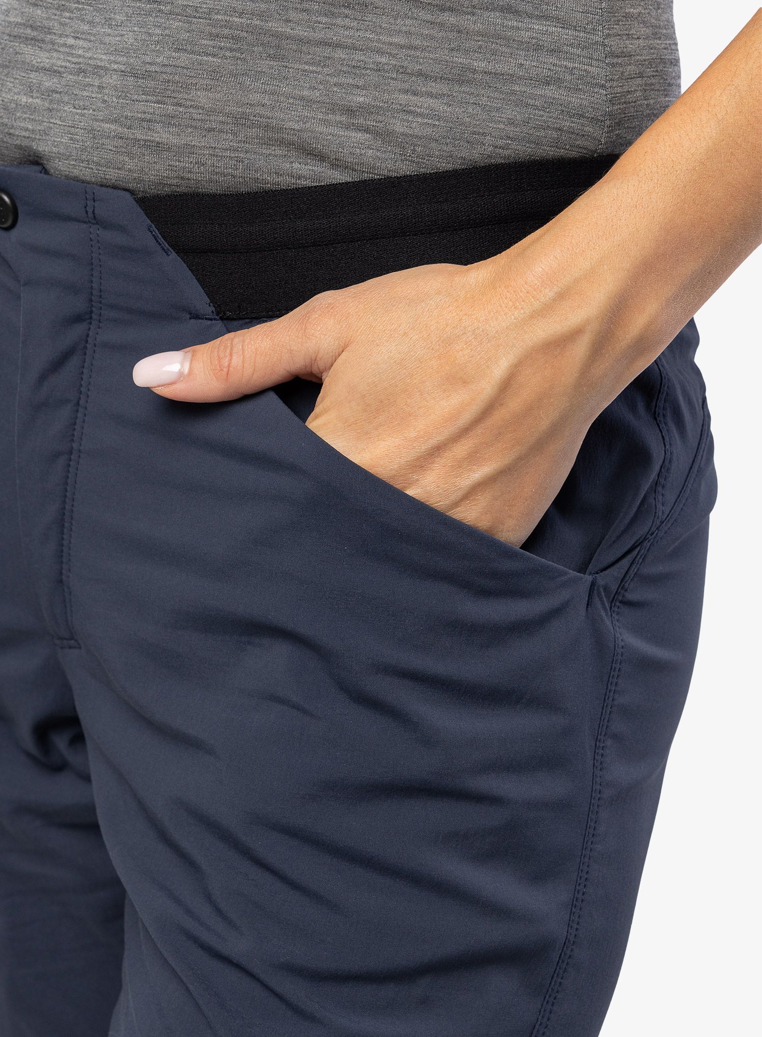 Ženske softshell hlače Haglofs L.I.M Fuse Pant - blue