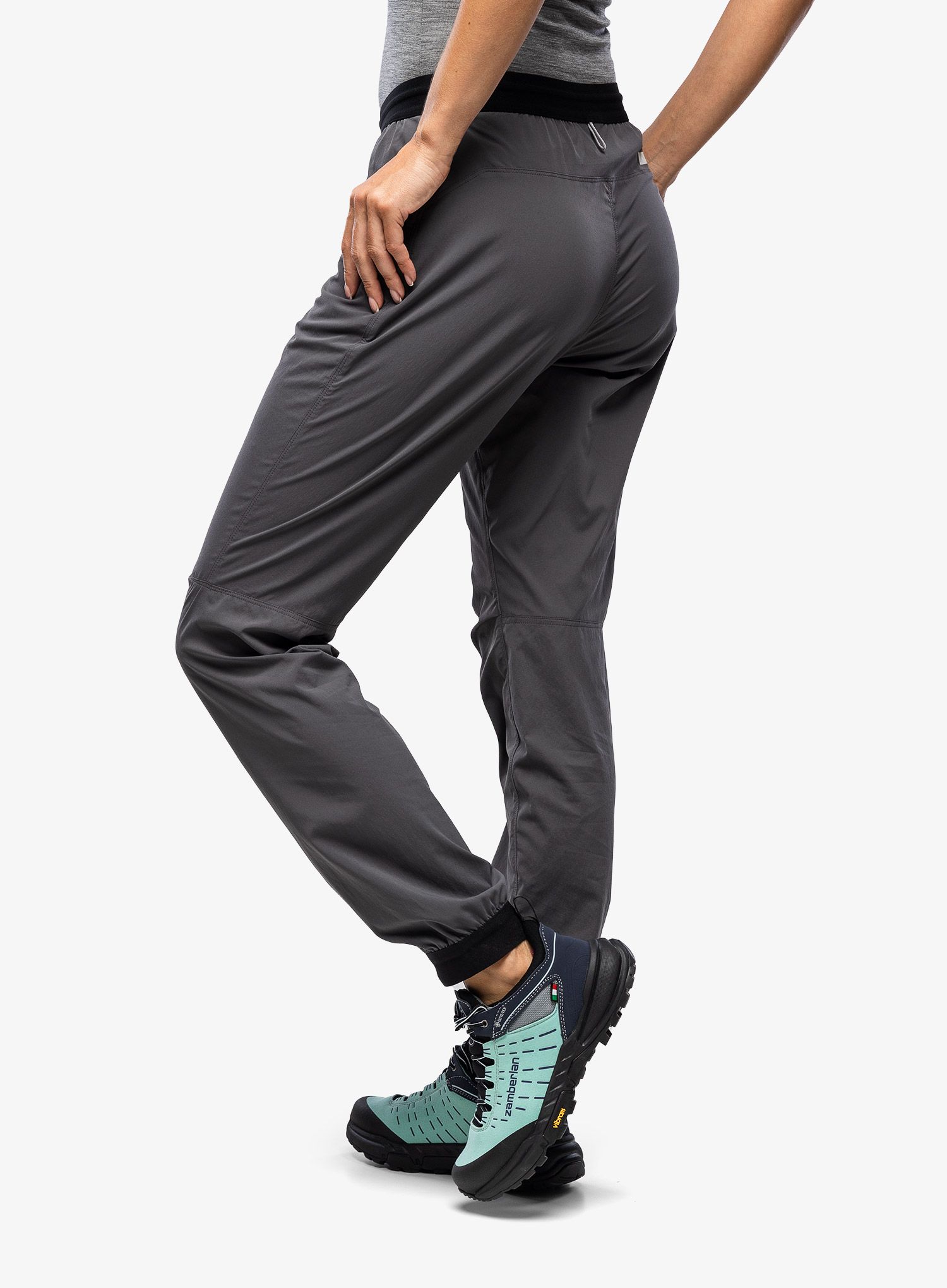 Ženske softshell hlače Haglofs L.I.M Fuse Pant - magentite