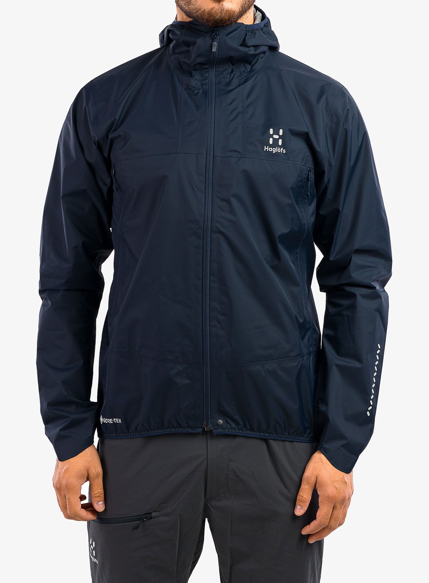GORE TEX jakna Haglofs L.I.M. GTX Jacket - tarn blue
