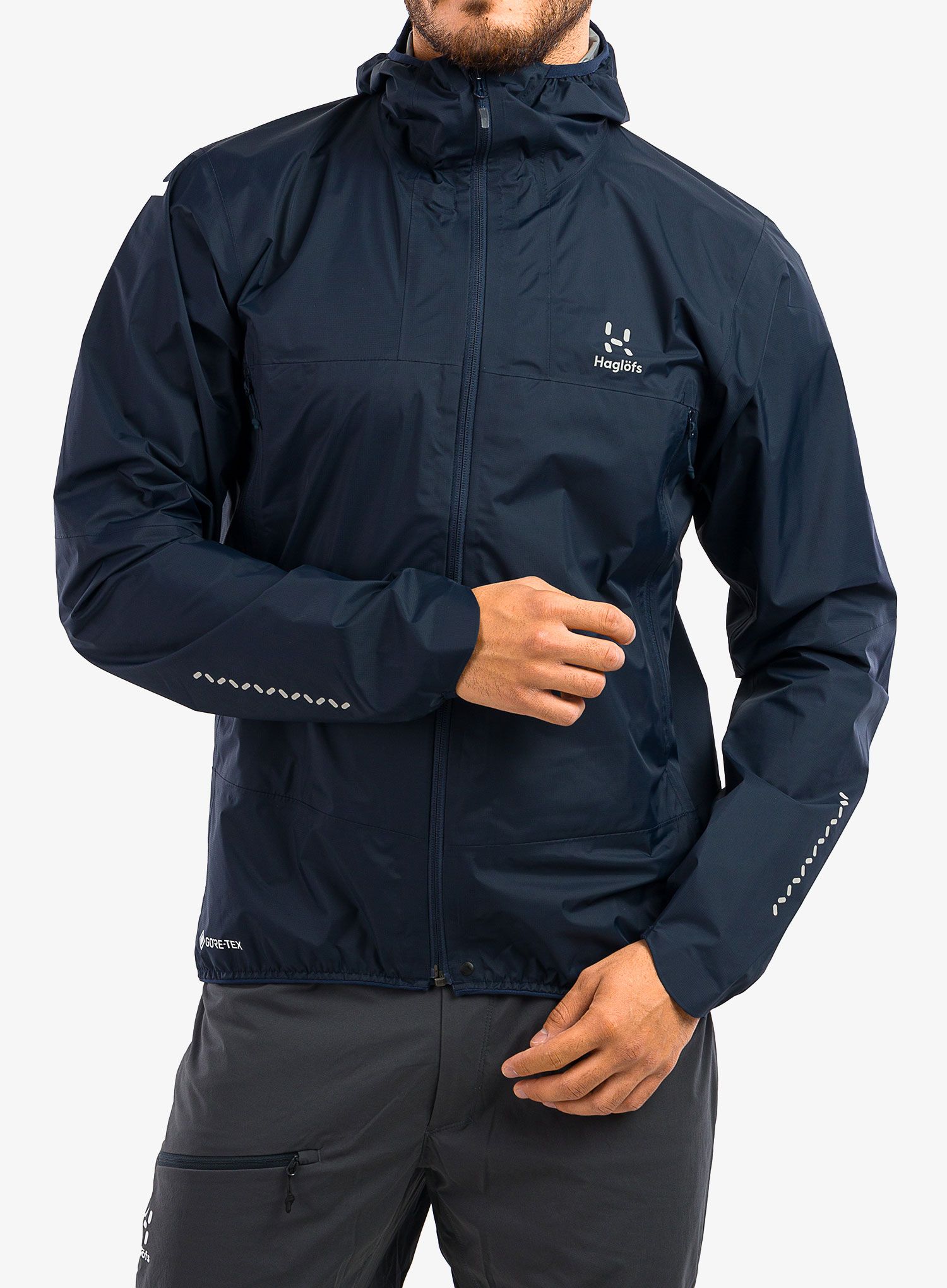 GORE TEX jakna Haglofs L.I.M. GTX Jacket - tarn blue